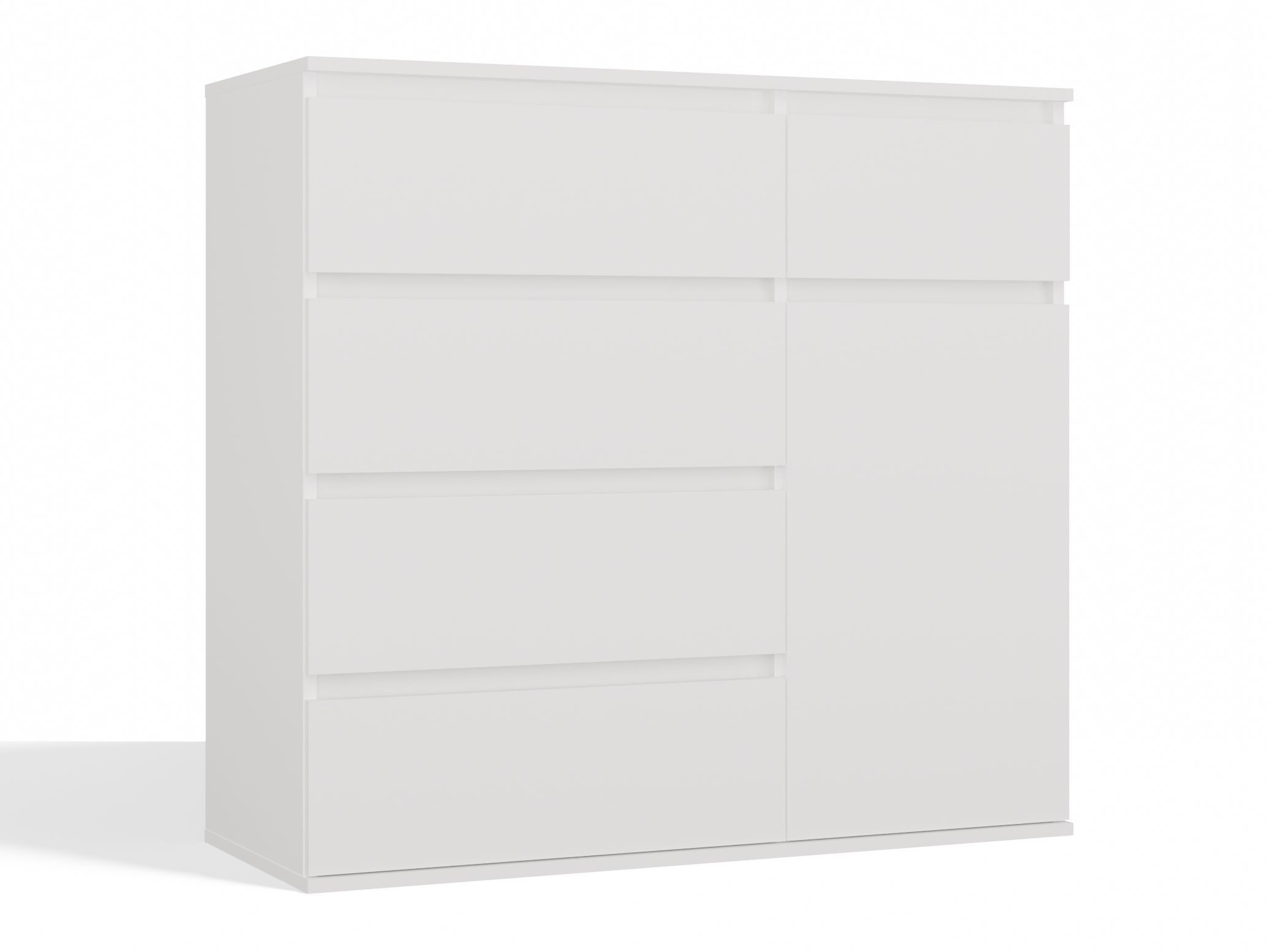 Cómoda Elbvelu 136 (Branco)