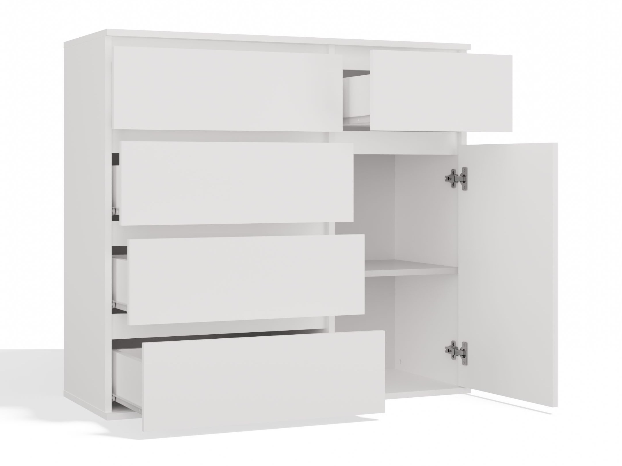 Cómoda Elbvelu 136 (Branco)