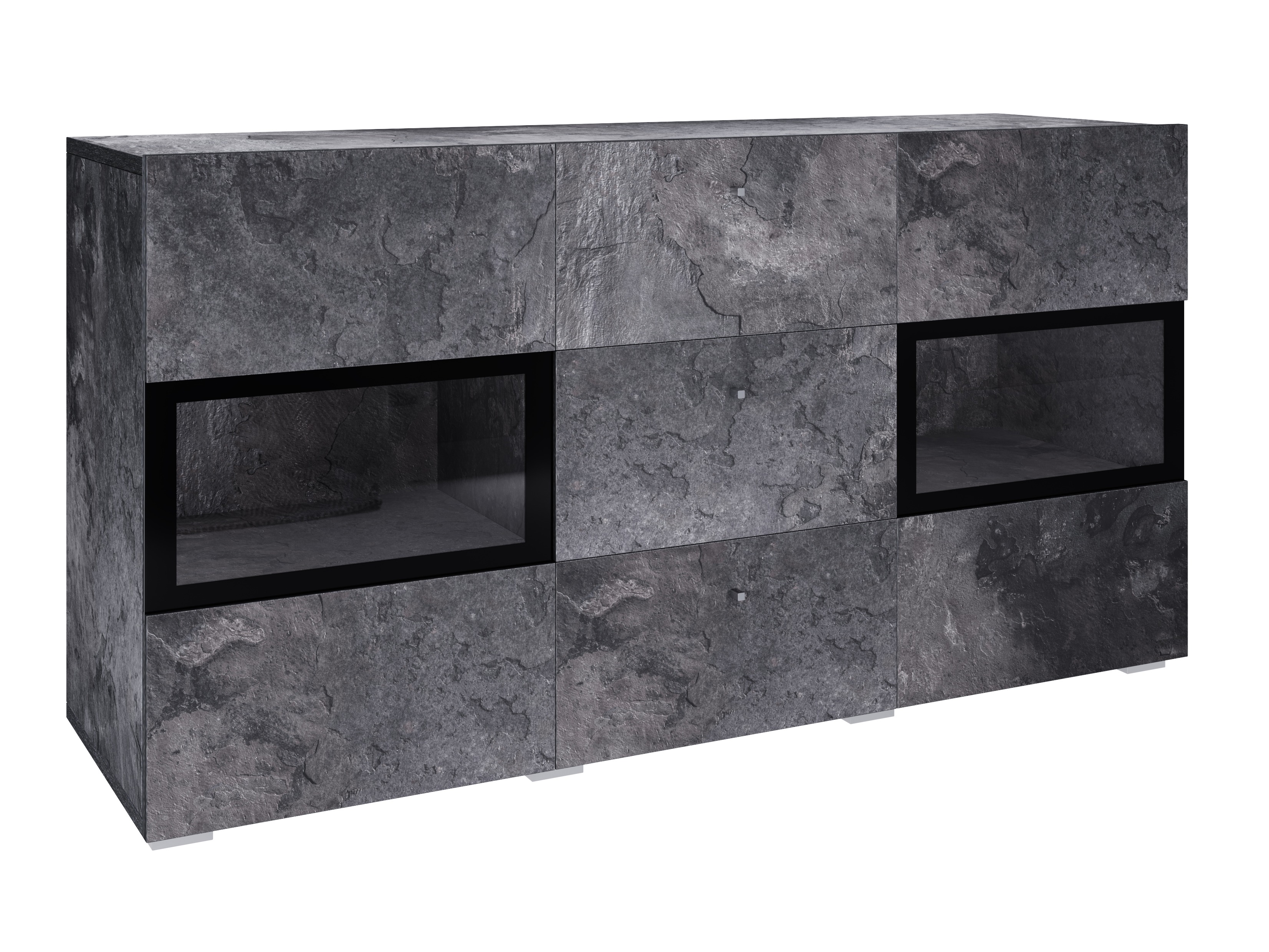 Cómoda Serodeu 101 (Concreto escuro)