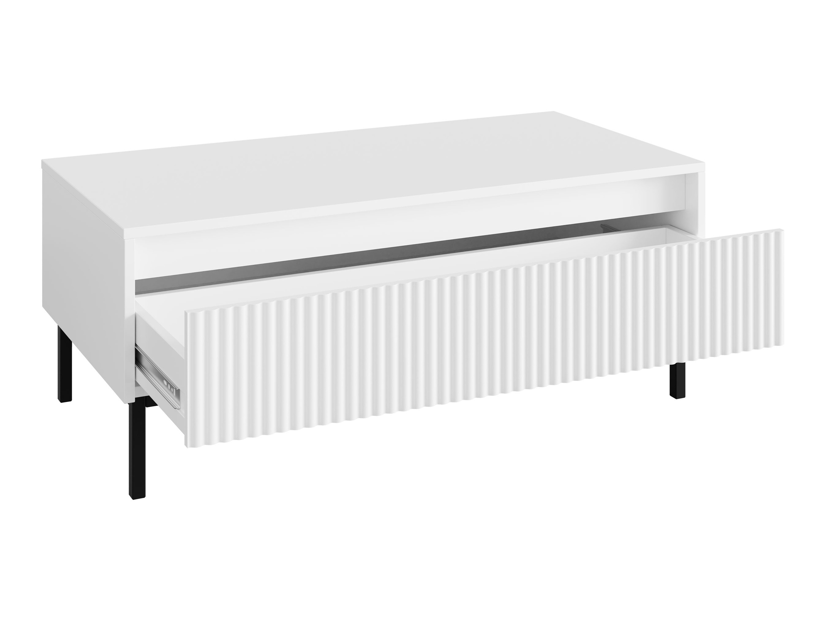 Conjunto para sala de estar Comfivo Delruva III (Preto)