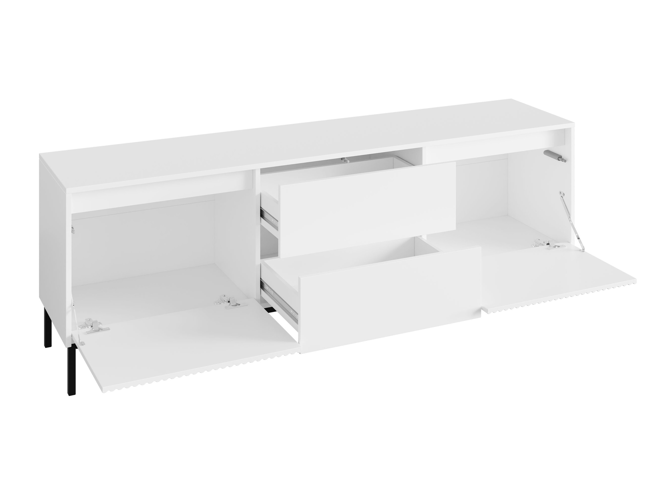 Conjunto para sala de estar Comfivo Delruva V (Branco)