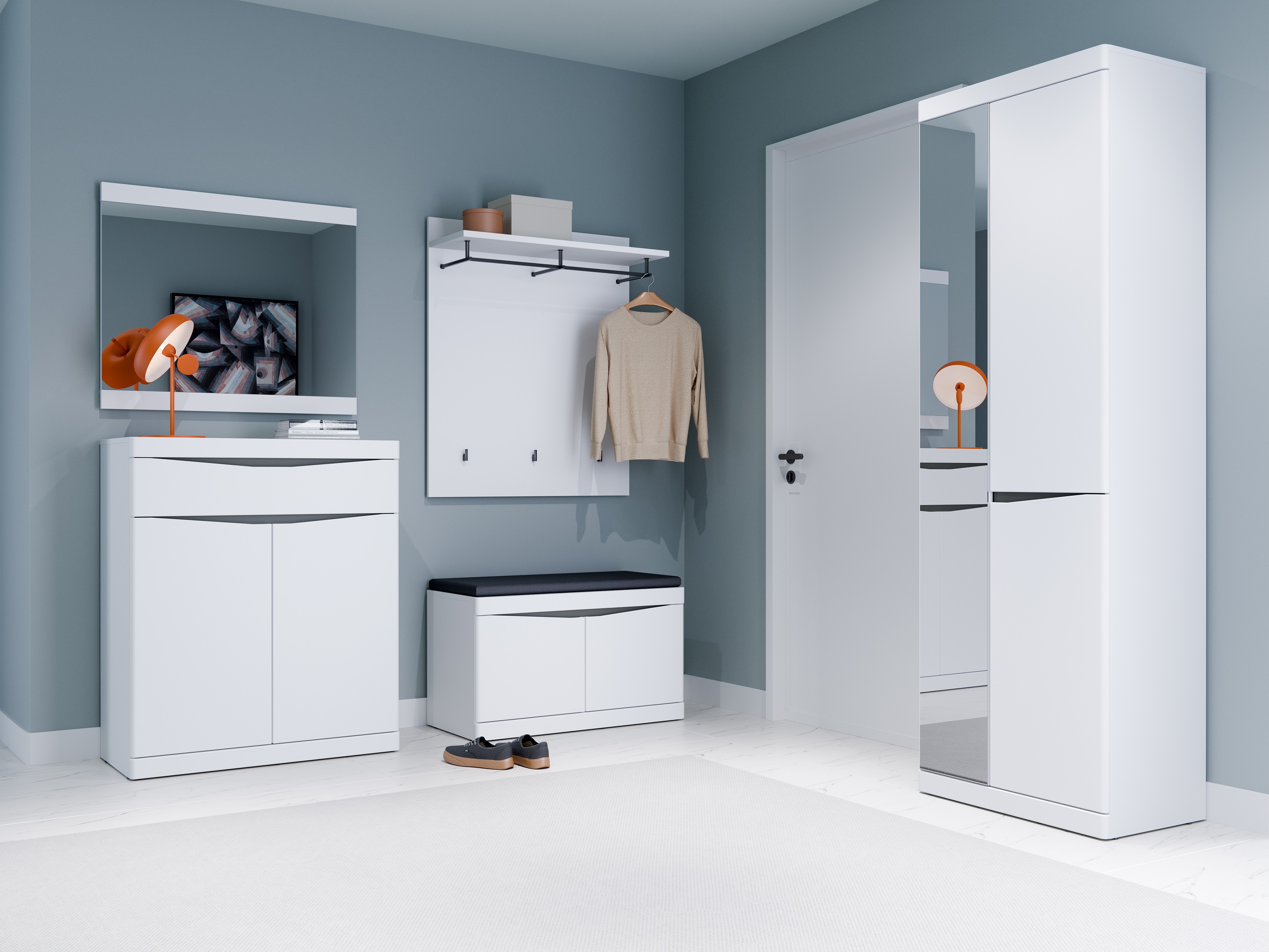 Conjunto de entrada Venlori 119 (Branco)