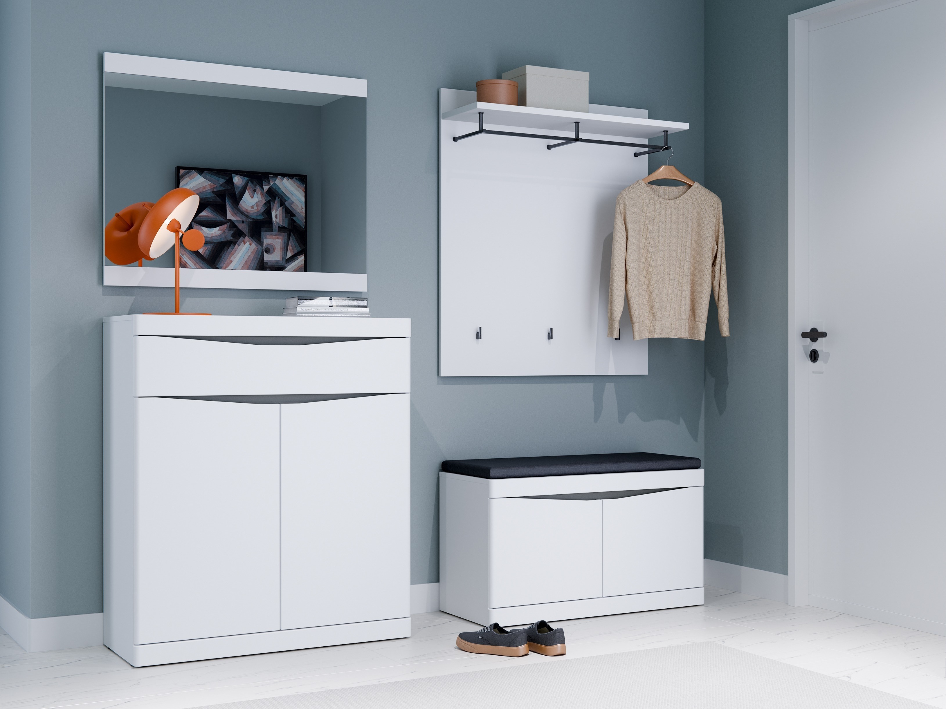 Conjunto de entrada Venlori 119 (Branco)