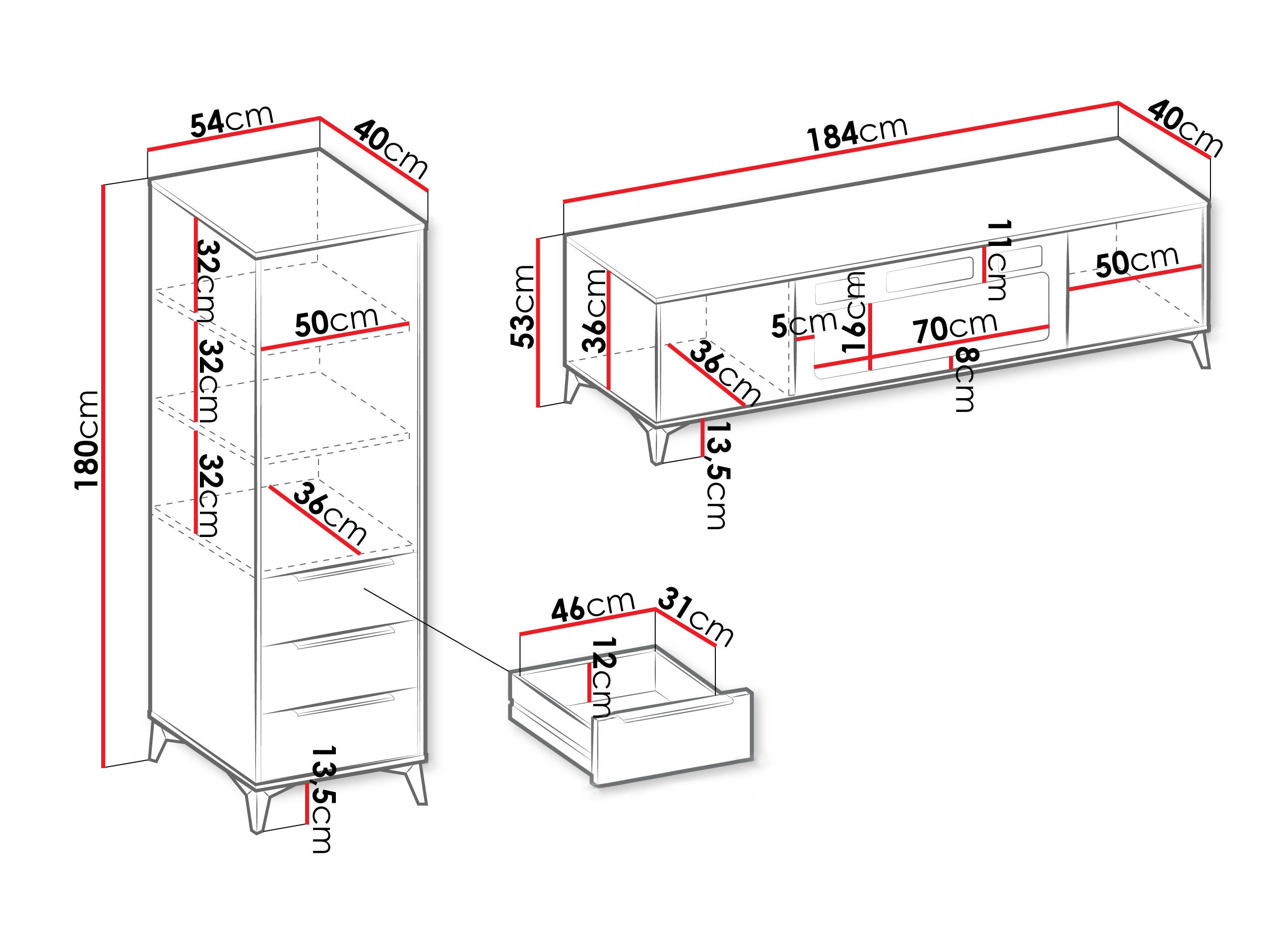 Conjunto para sala de estar Comfivo Citrus III