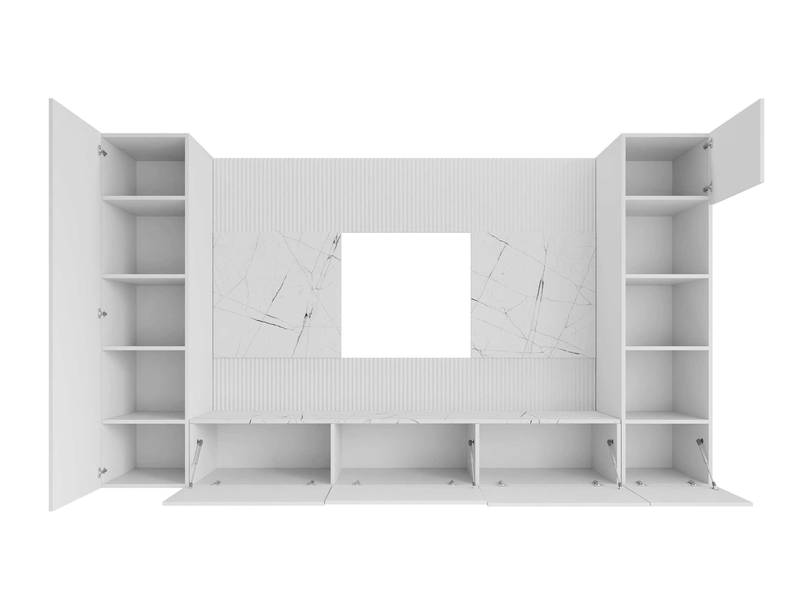 Conjunto para sala de estar Comfivo Salix IV (Bege + Carvalho)