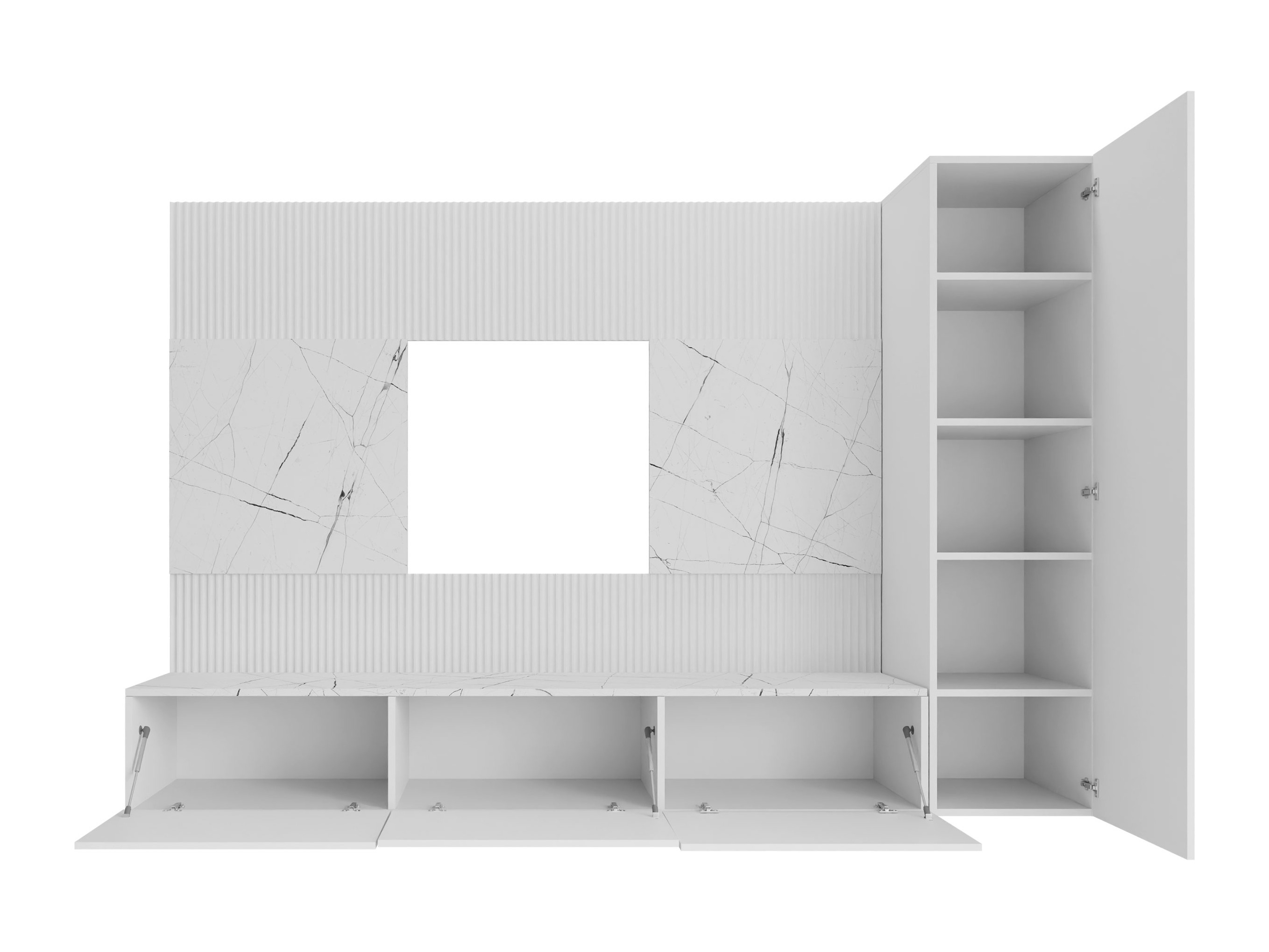 Conjunto para sala de estar Comfivo Salix VI (Bege + Carvalho Cremona)
