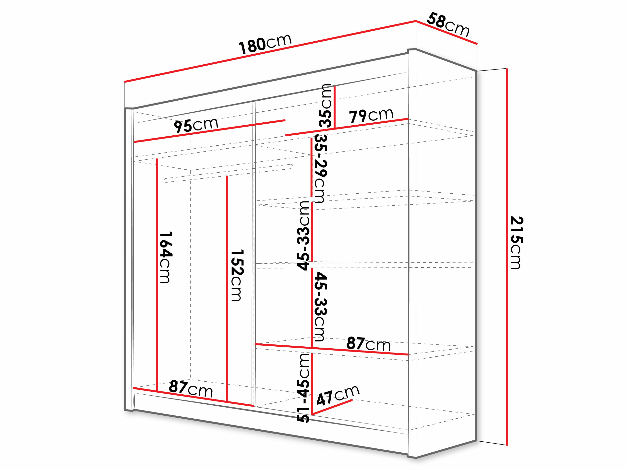 Roupeiro Closico Area (Branco)