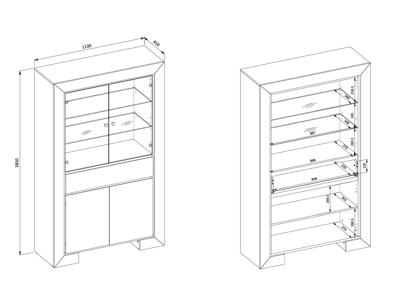 Conjunto para sala de estar Etrteo 106