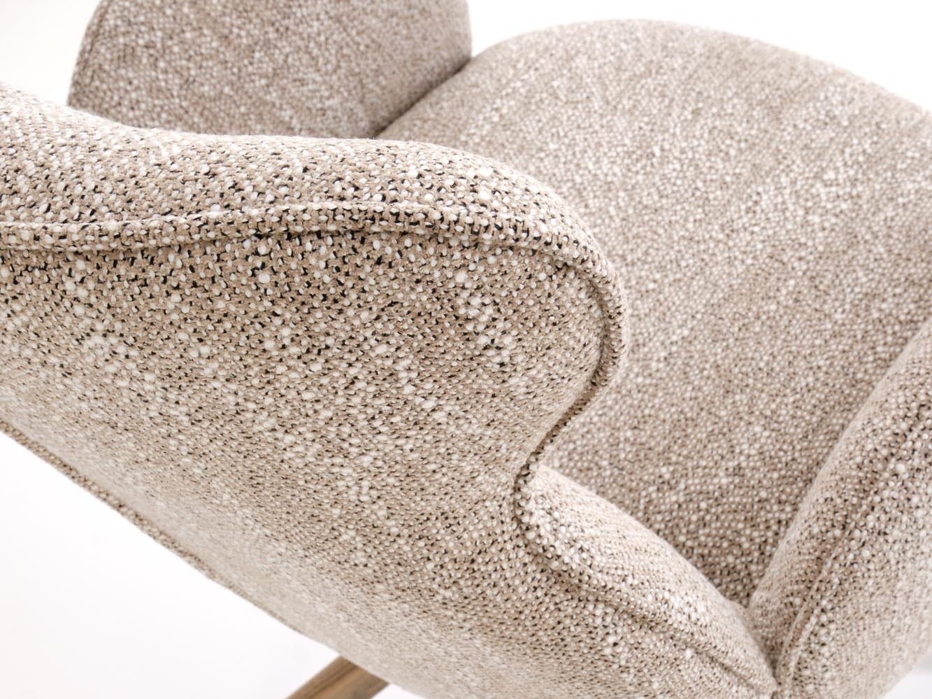 Cadeira Houston 2041 (Bege + Nogueira)