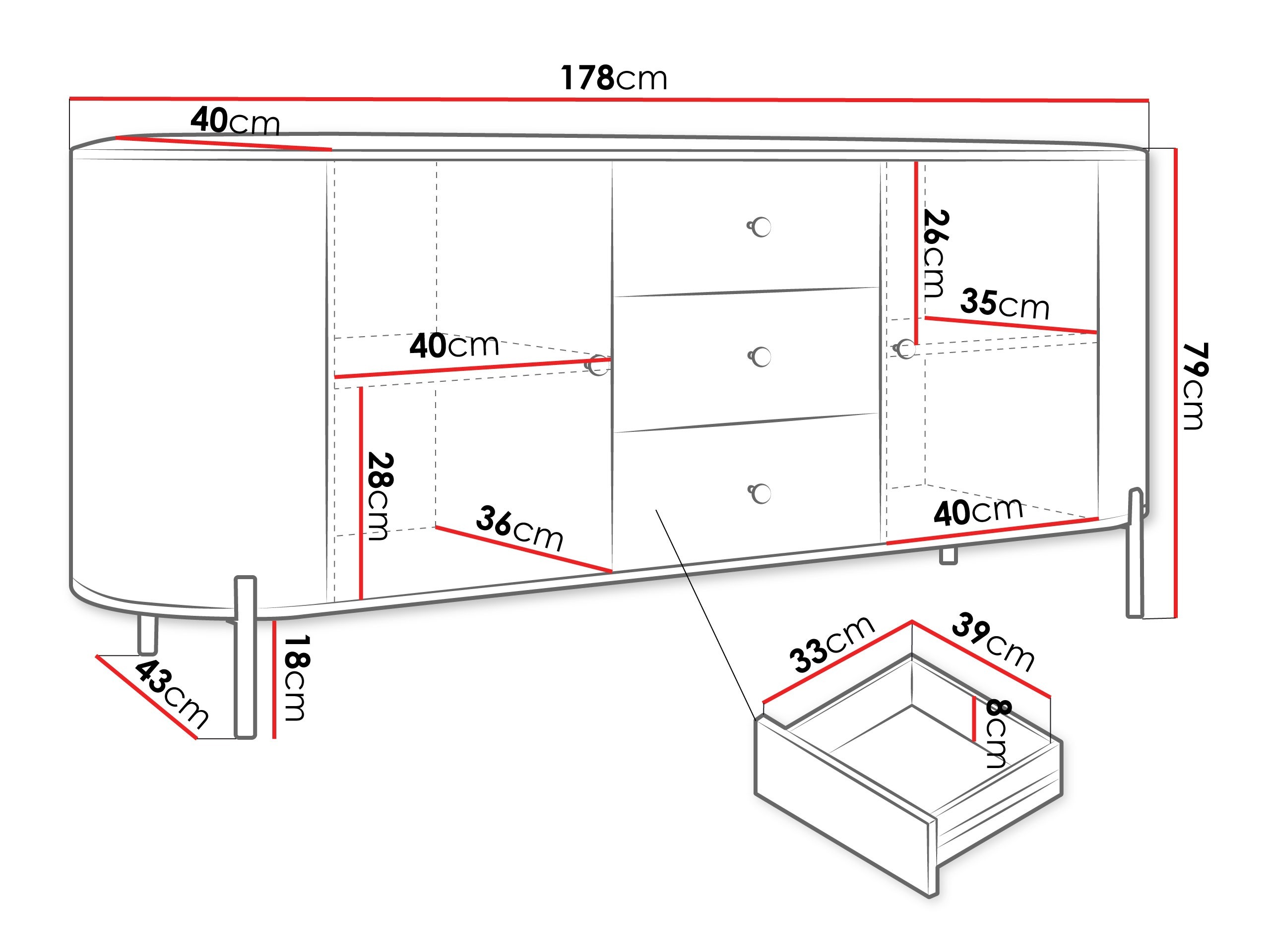 Cómoda Comfivo Mirsoni