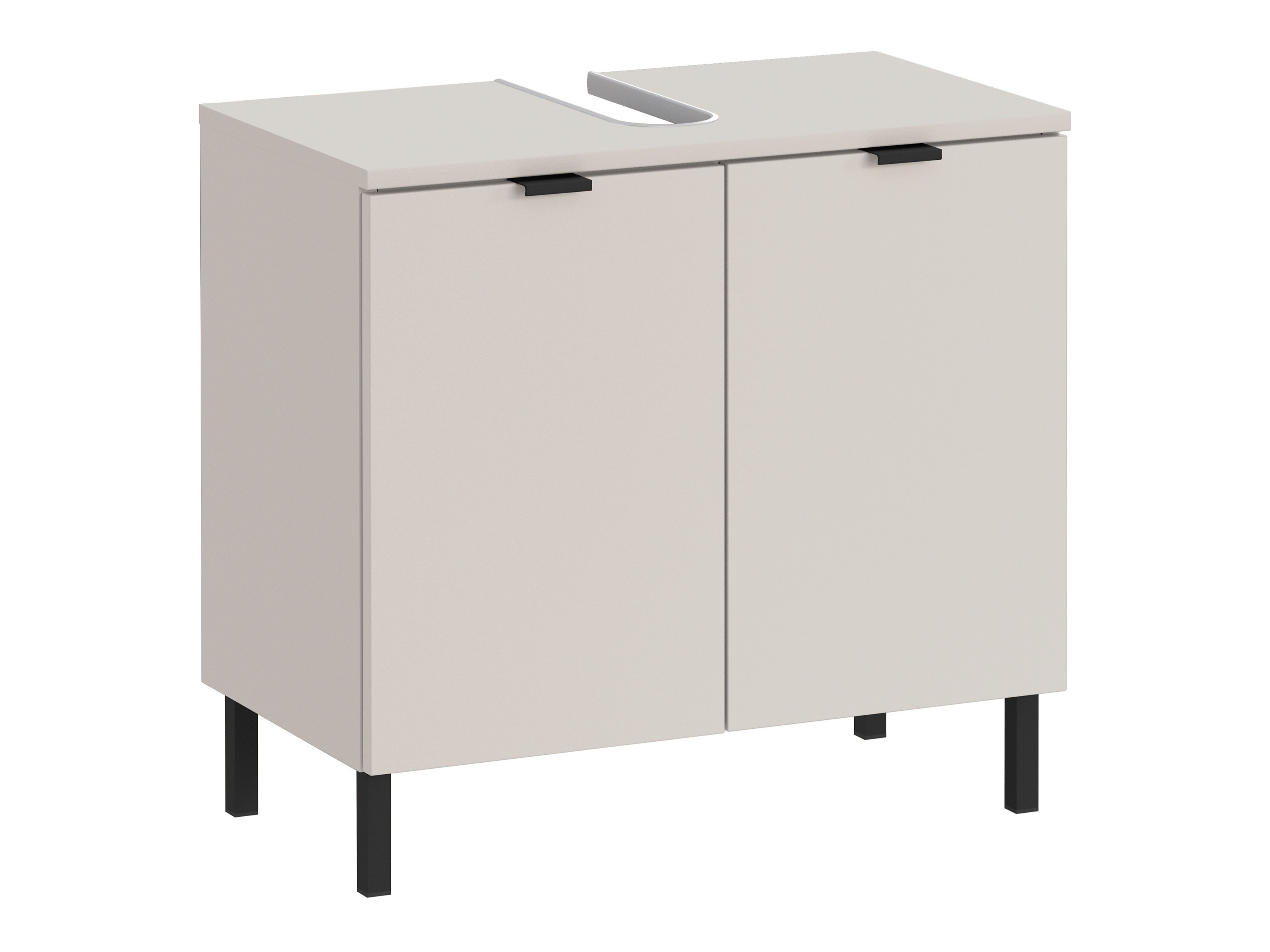 Armário com lavatório de apoio próprio para casa de banho Felfere 100 (Caxemira)