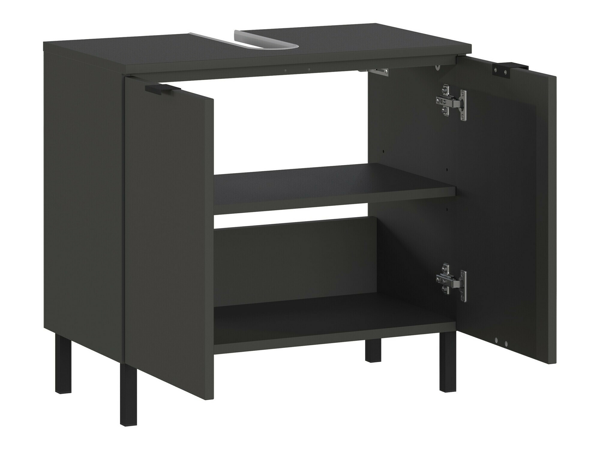 Conjunto para casa de banho Felfere 108 (Antracite)