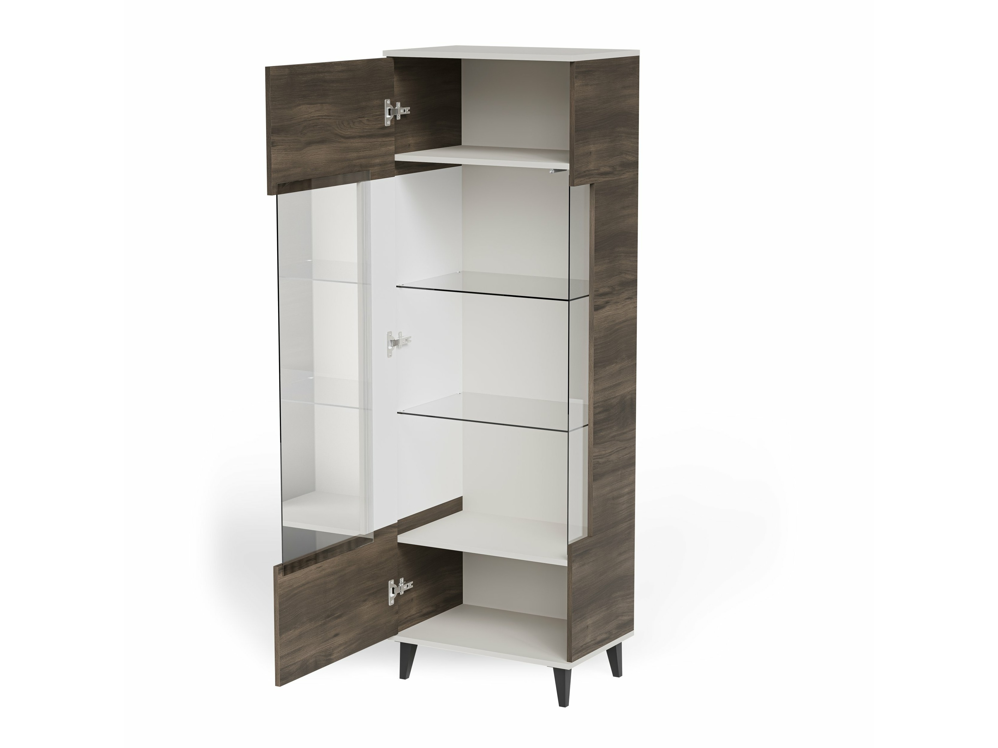 Estante Luelia 112 (Nogueira + Caxemira)