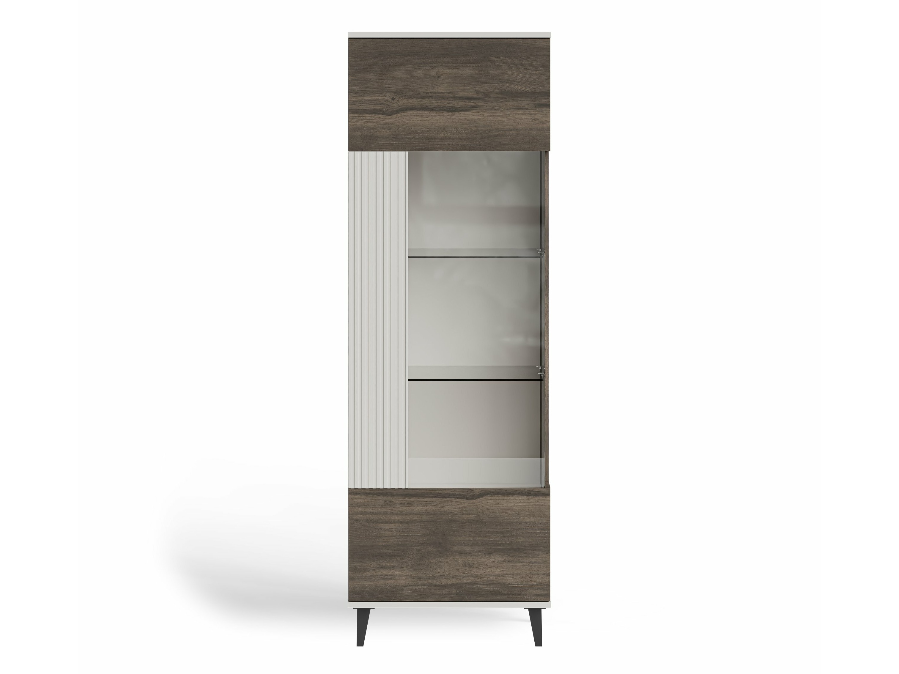 Estante Luelia 112 (Nogueira + Caxemira)