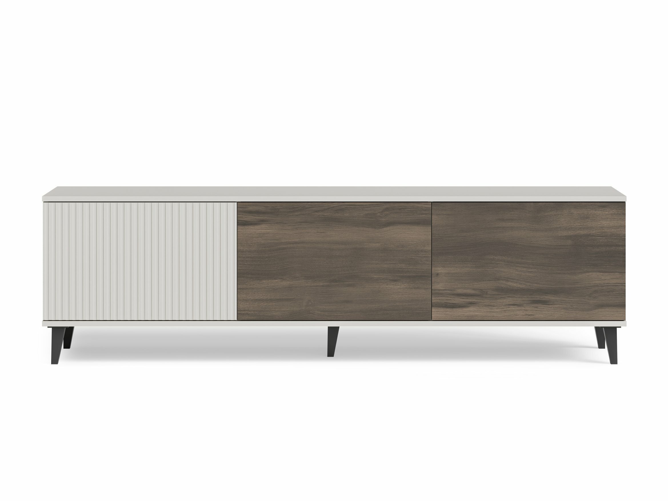 Móvel de TV Luelia 115 (Nogueira + Caxemira)