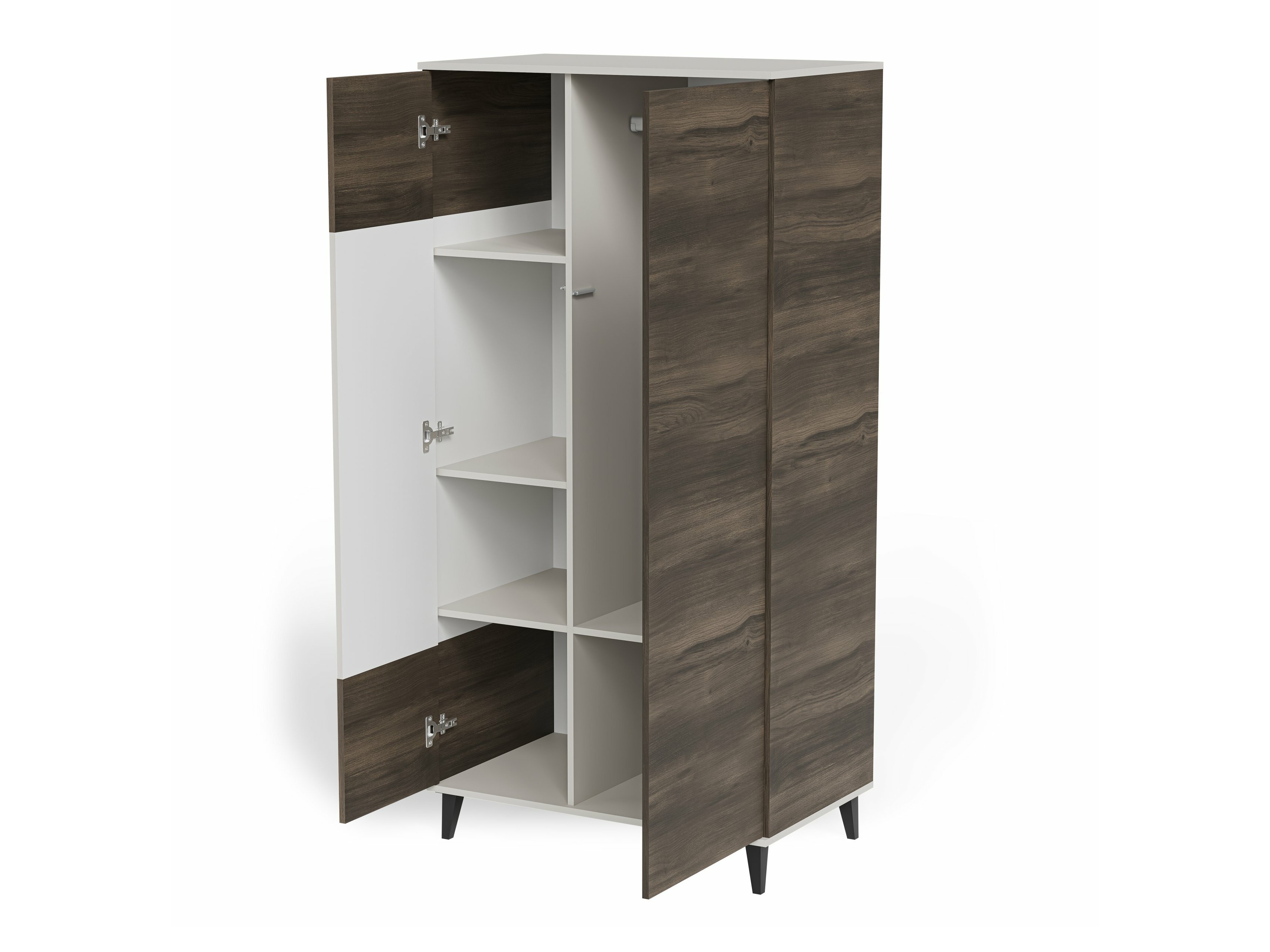 Roupeiro Luelia 113 (Nogueira + Caxemira)