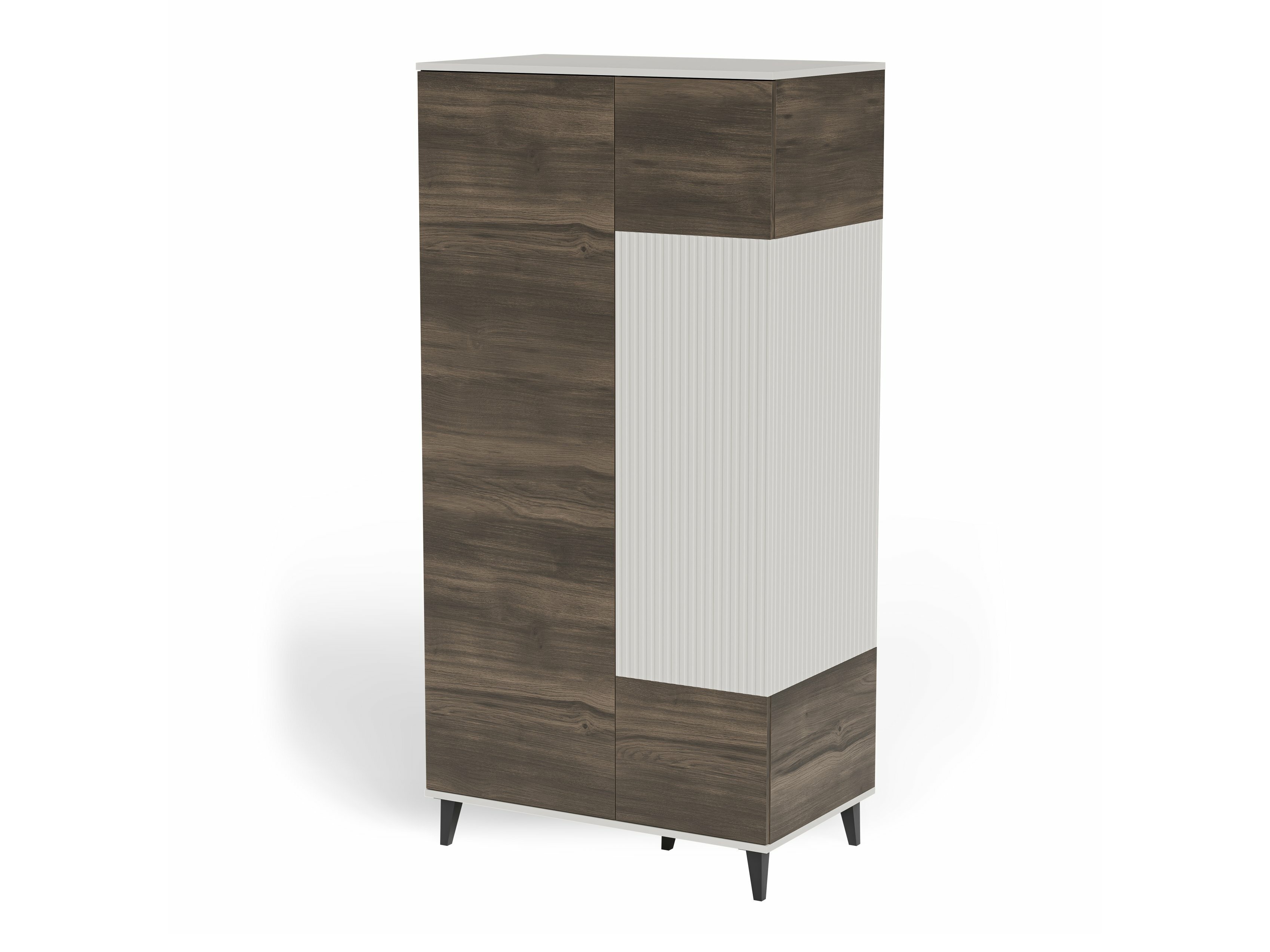 Roupeiro Luelia 113 (Nogueira + Caxemira)