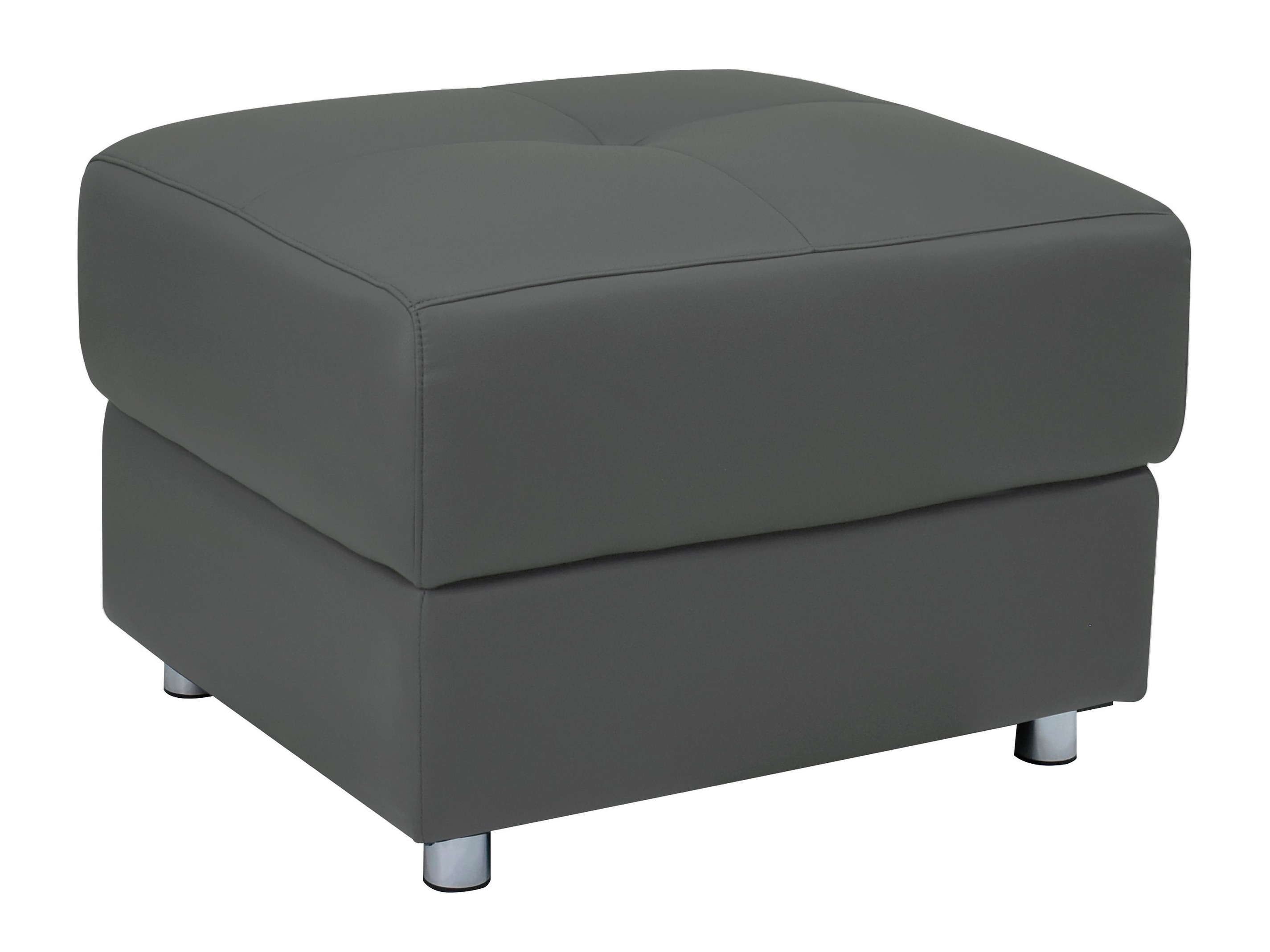 Banco estofado Denton 1312 (Cinzento)