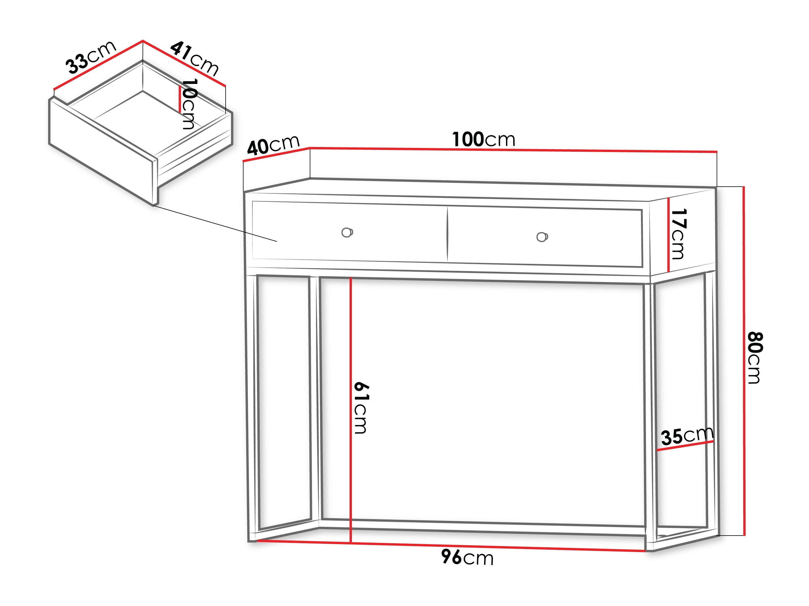 Consola Comfivo Modestia (Caxemira)