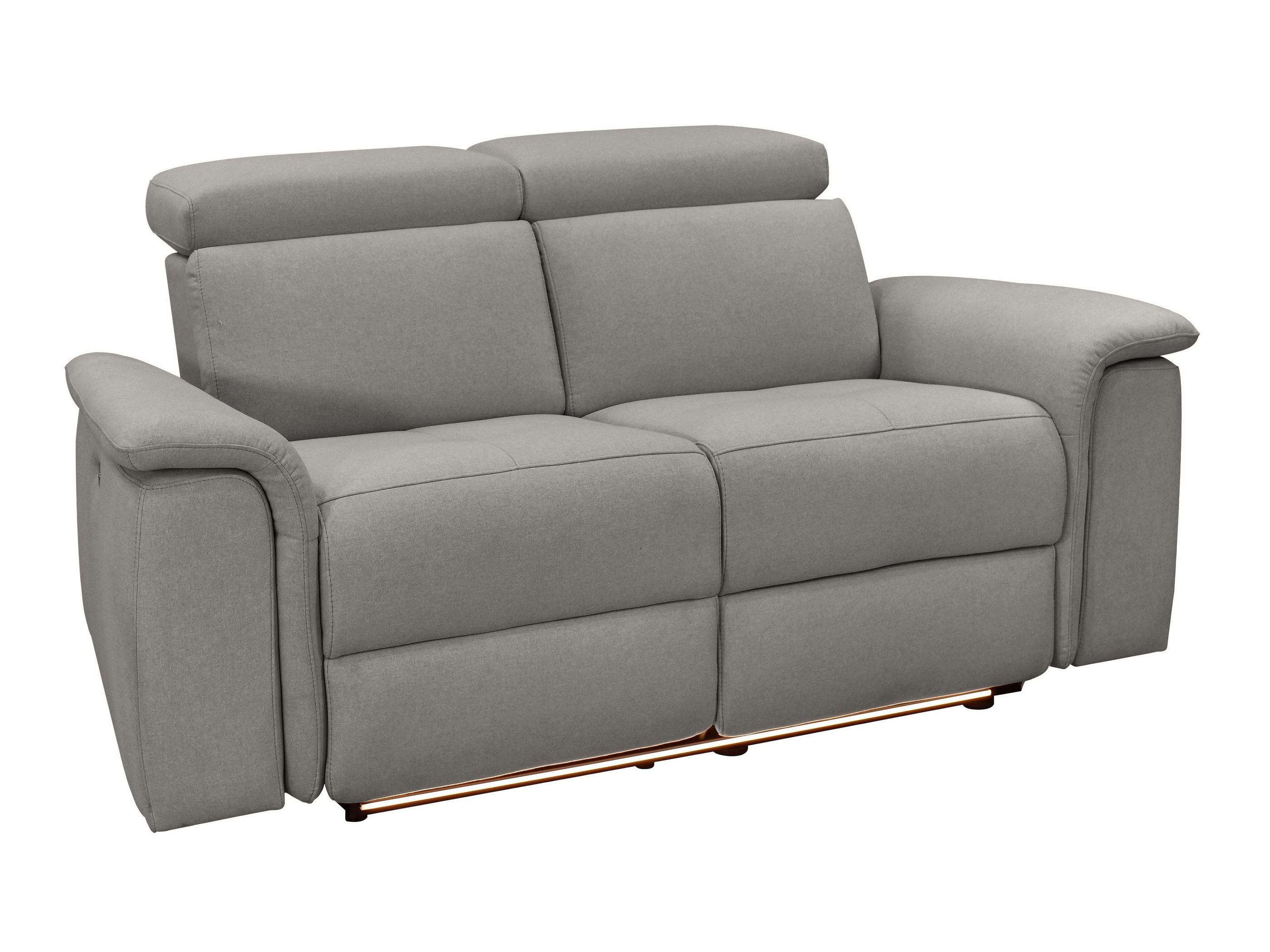 Sofá reclinável Beldalo 104 (Cinzento claro)