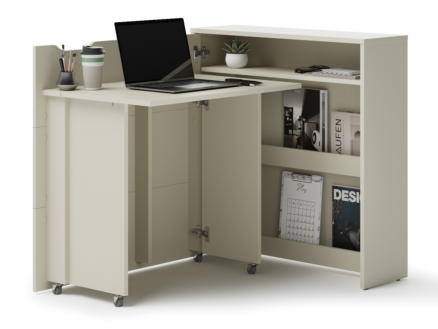 Mesa de escritório para cantos Concept Pro Lenart II (Caxemira)