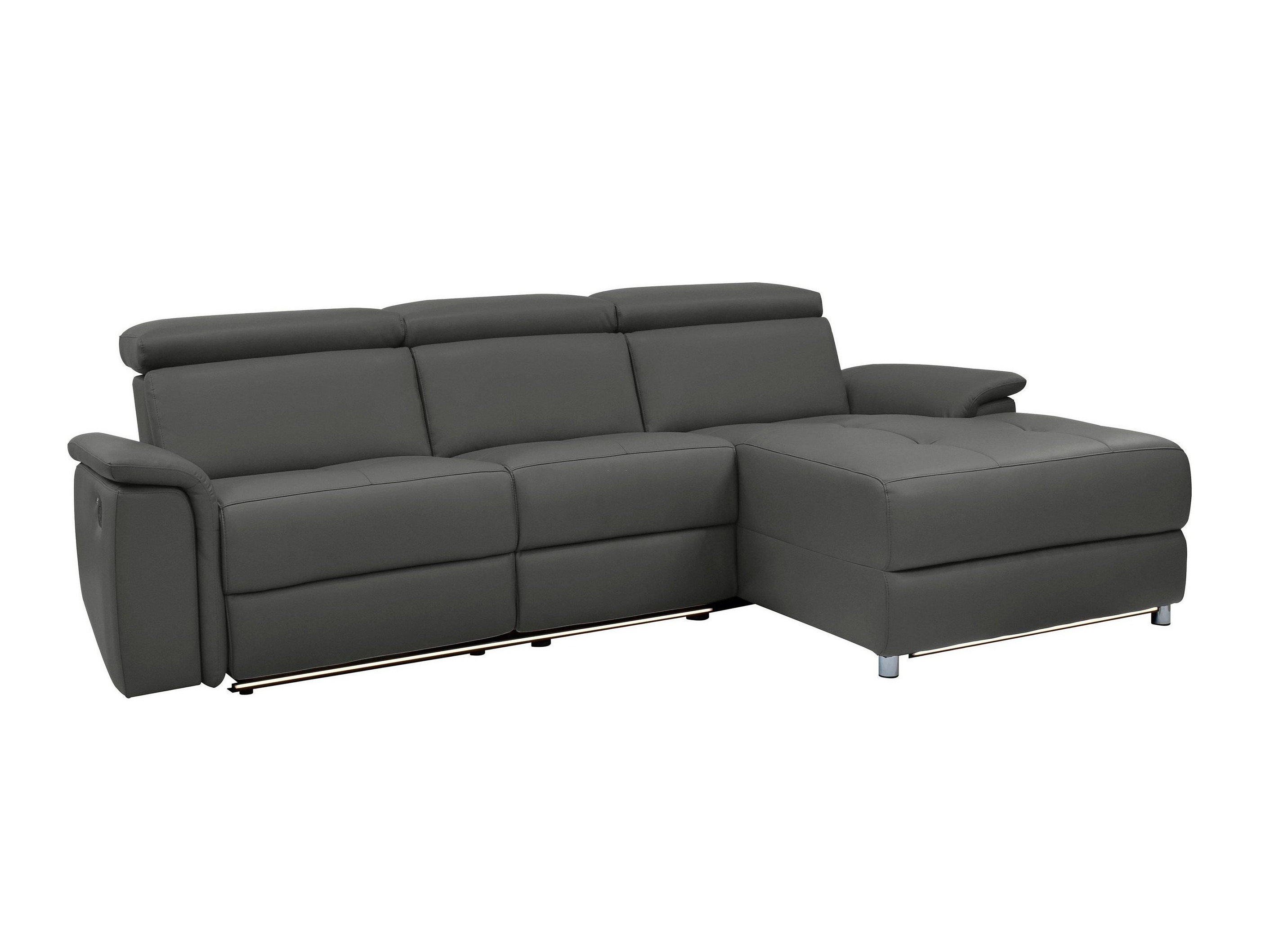Reclinável de ângulo suave Beldalo 105 (Preto)