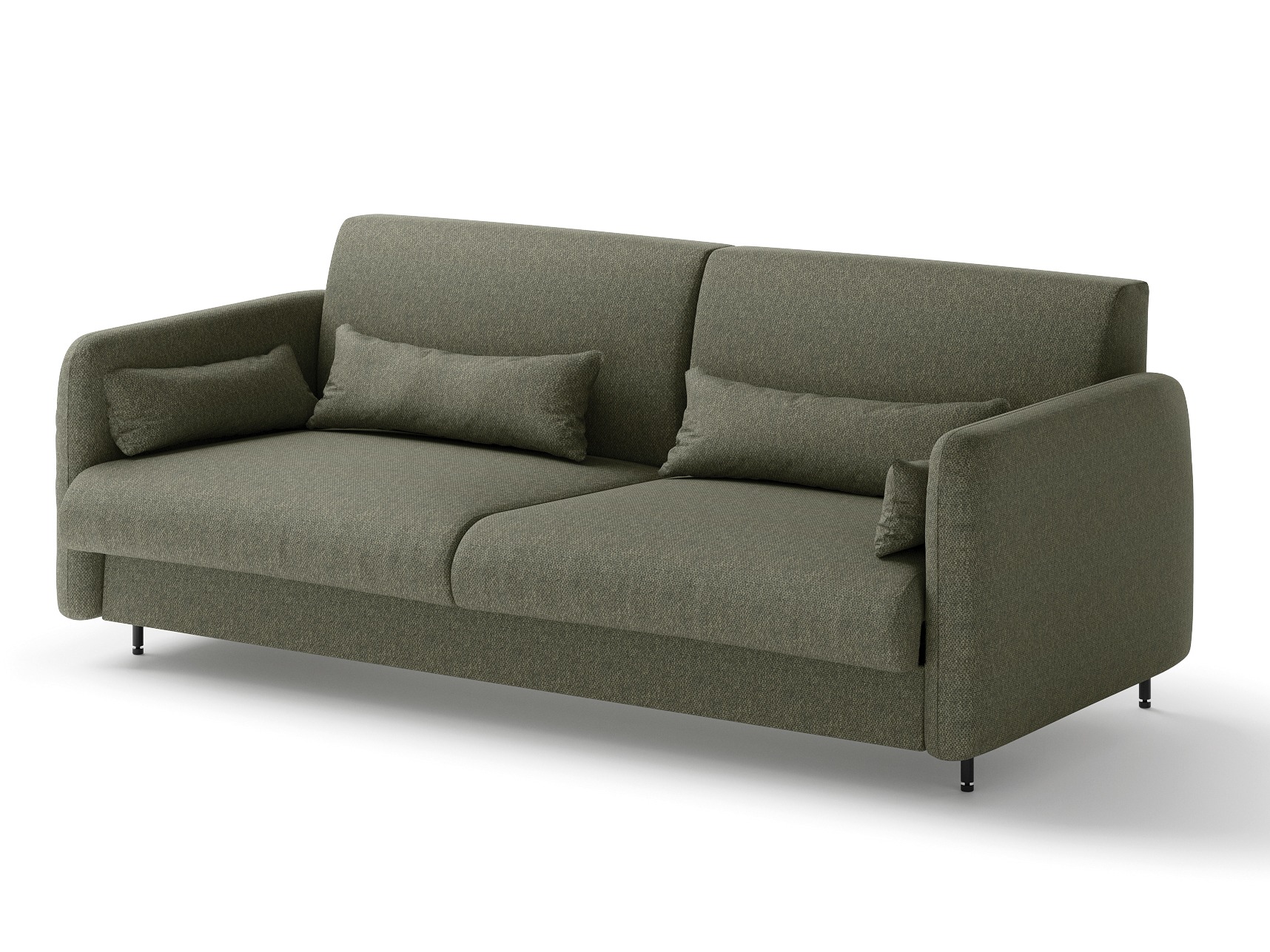 Cama rebatível Concept Lenart VII (Caxemira + Verde)
