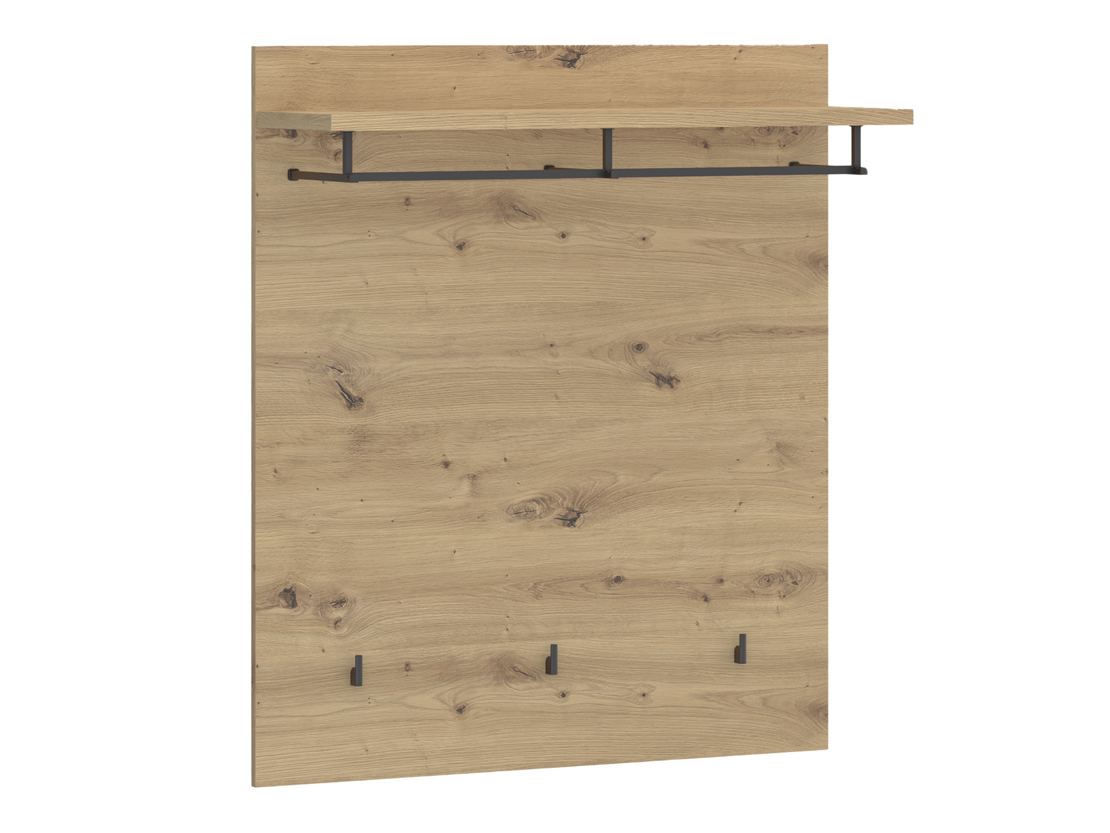 Conjunto de entrada Venlori 119 (Carvalho Artisan + Antracite)