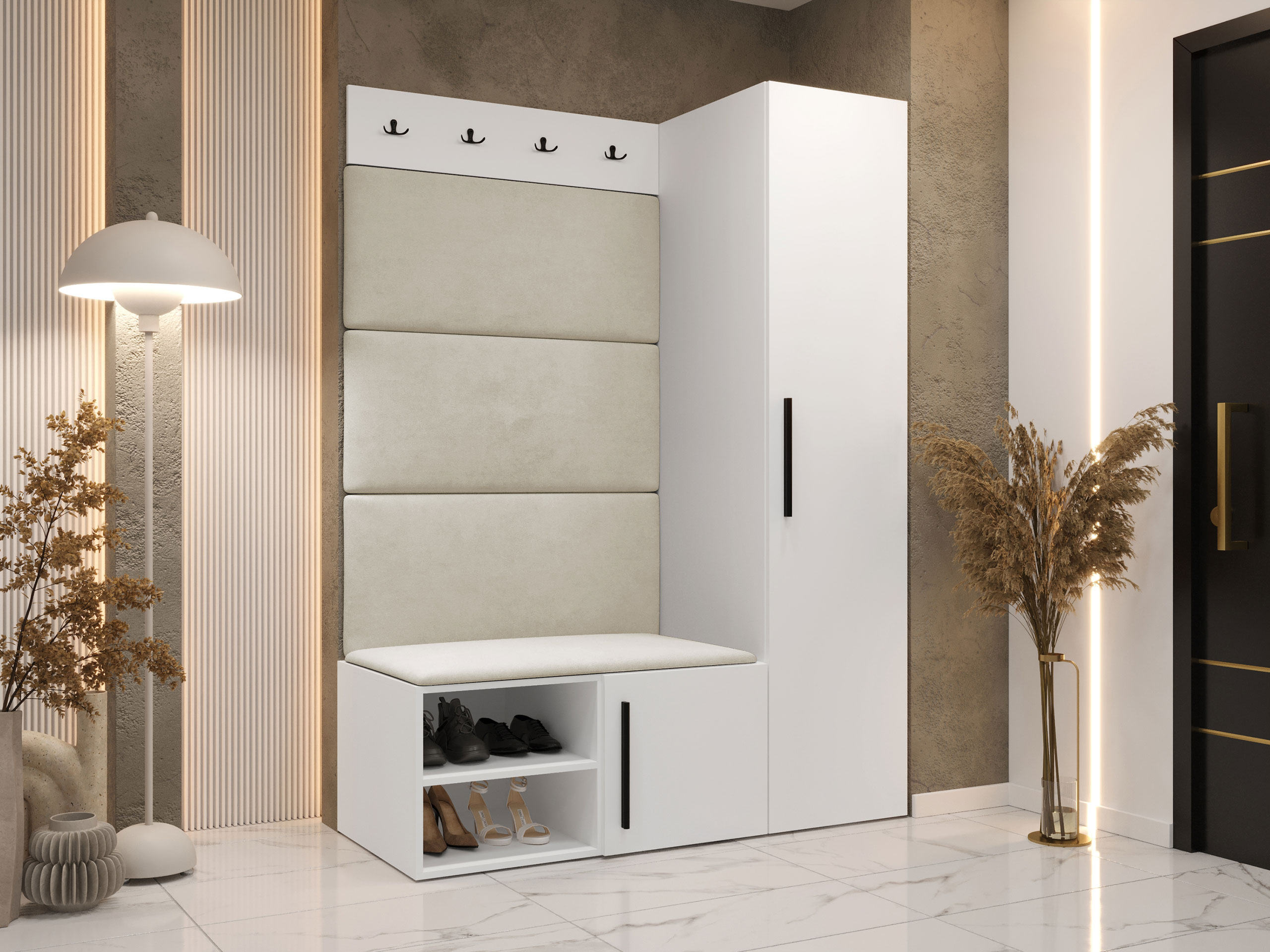 Conjunto para corredor Hartford 525 (Branco)