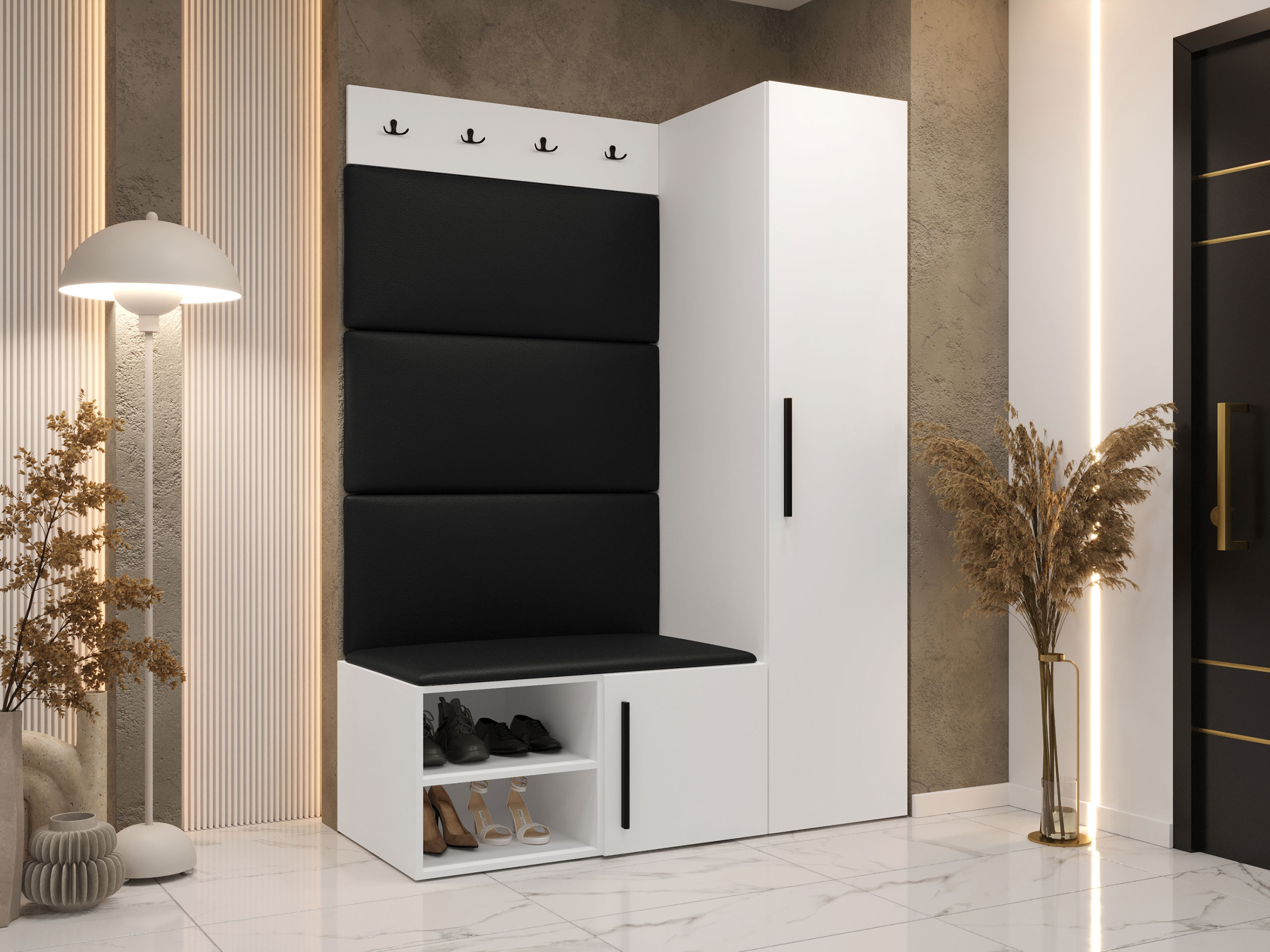 Conjunto para corredor Hartford 525 (Branco)