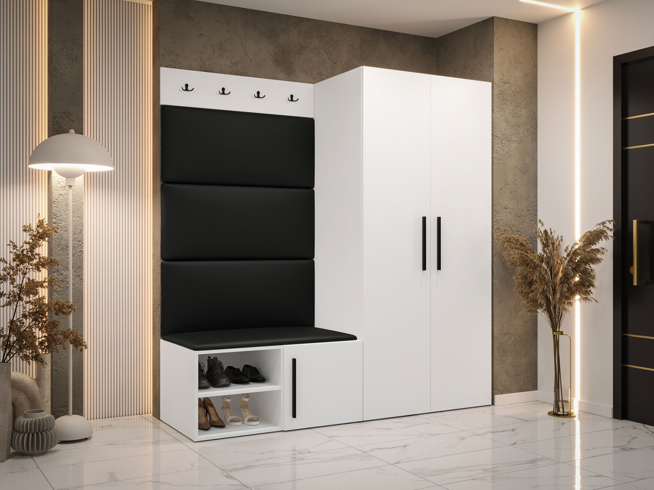 Conjunto para corredor Hartford 526 (Branco)