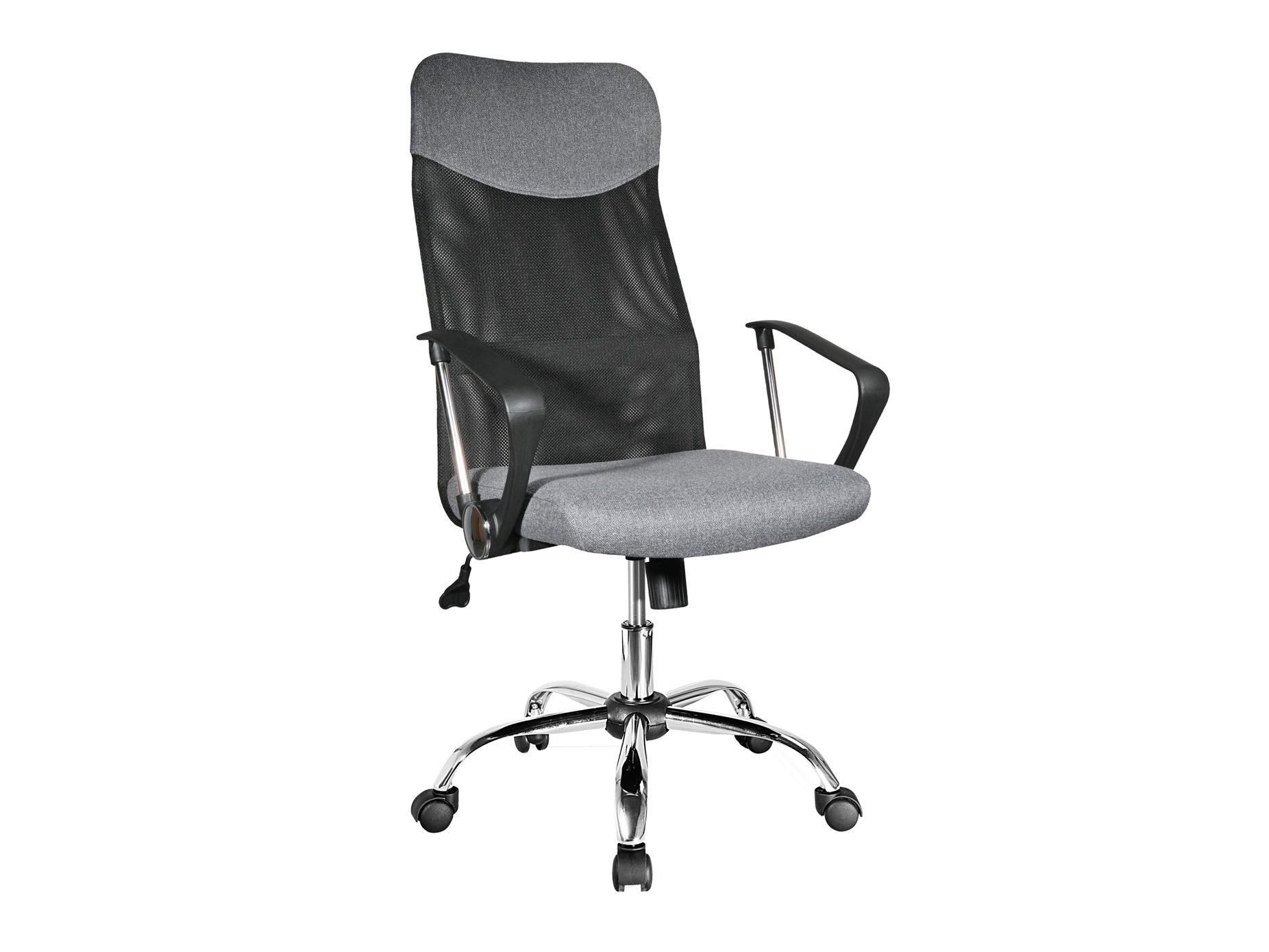 Cadeira de escritório Detroit 823 (Cinzento + Preto)