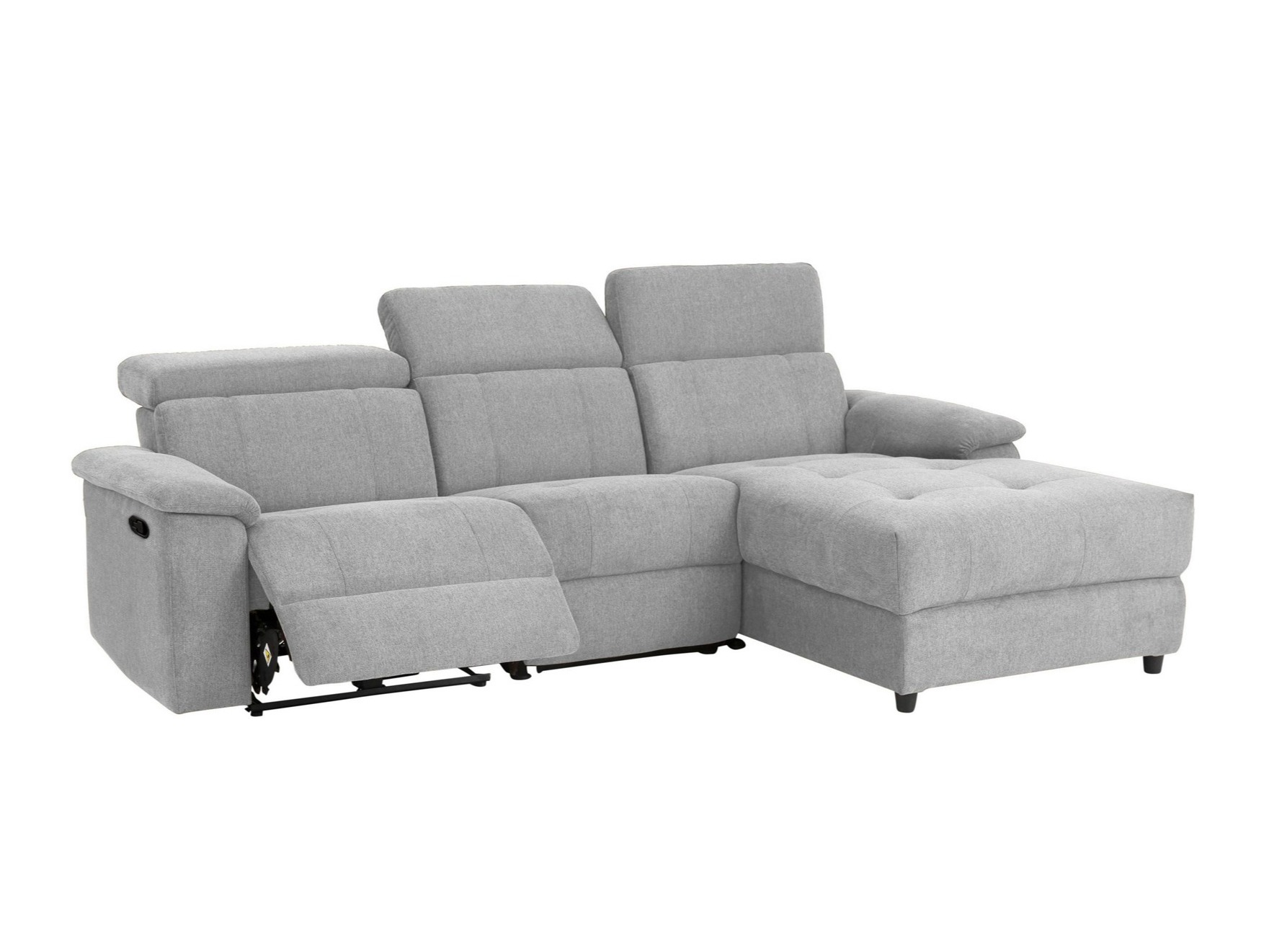 Reclinável de ângulo suave Denton 1503 (Cinzento claro)