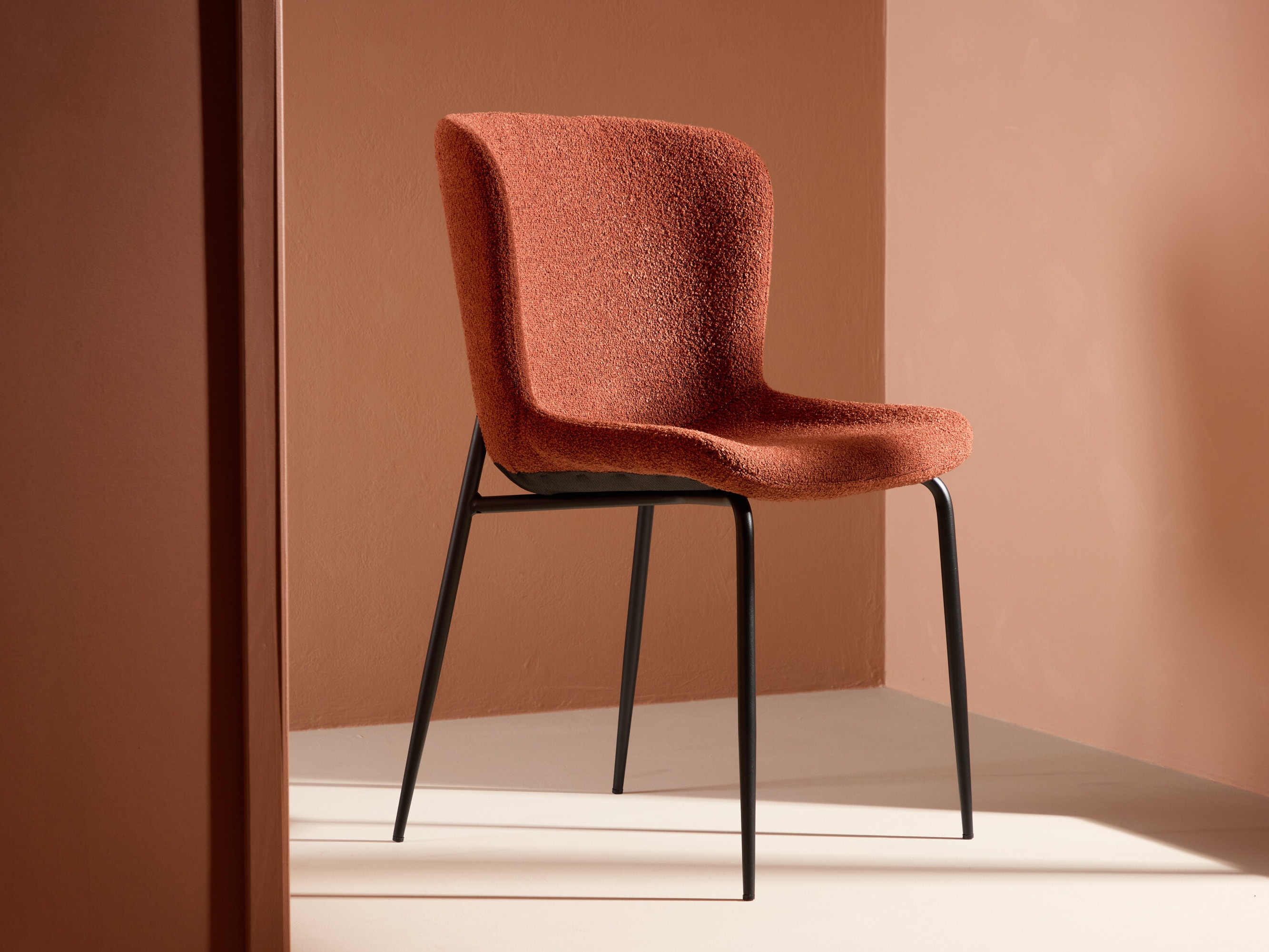 Cadeira Dallas 3214 (Vermelho + Preto)