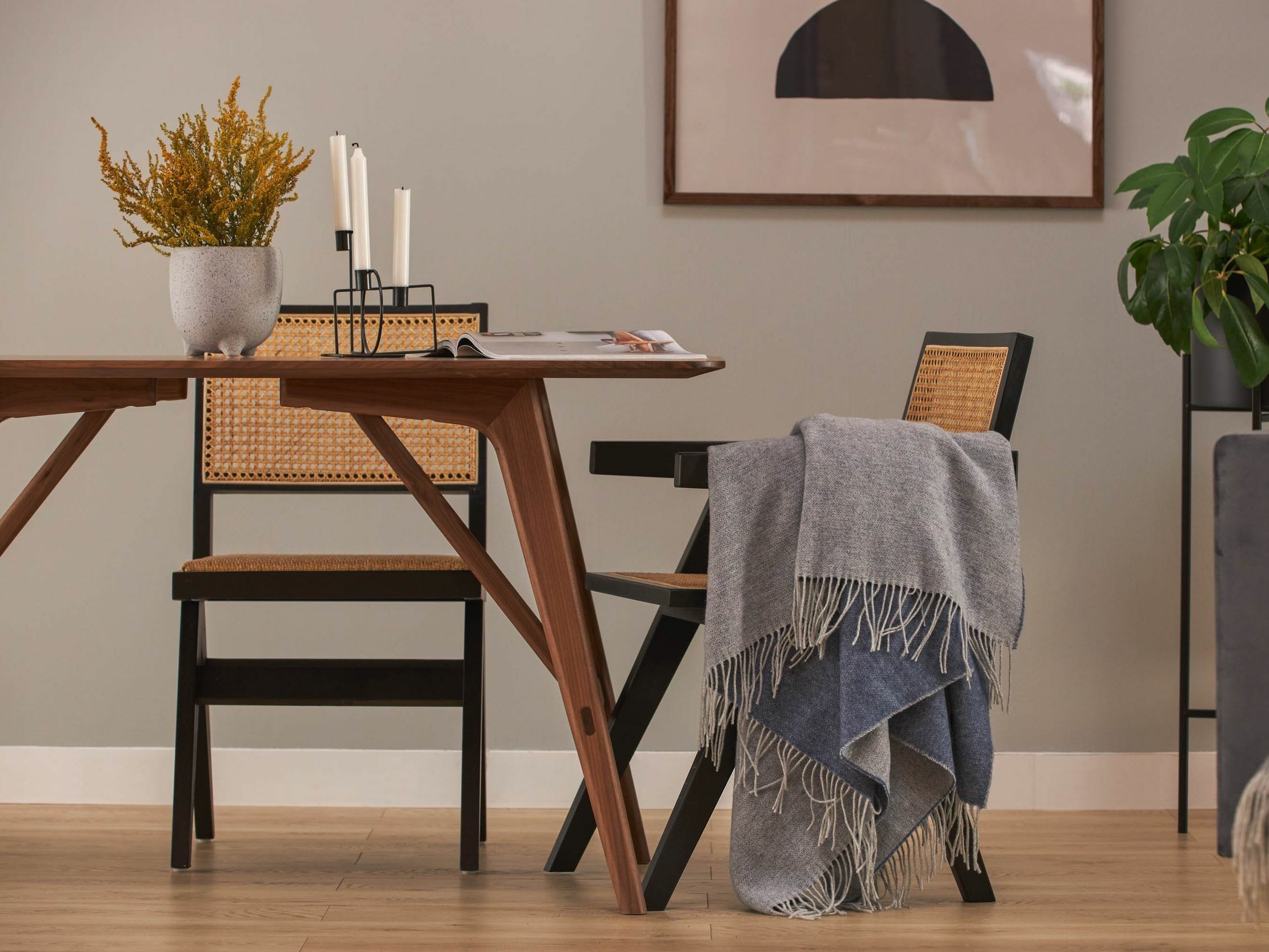 Cadeira Springfield 256 (Preto + Castanho claro)