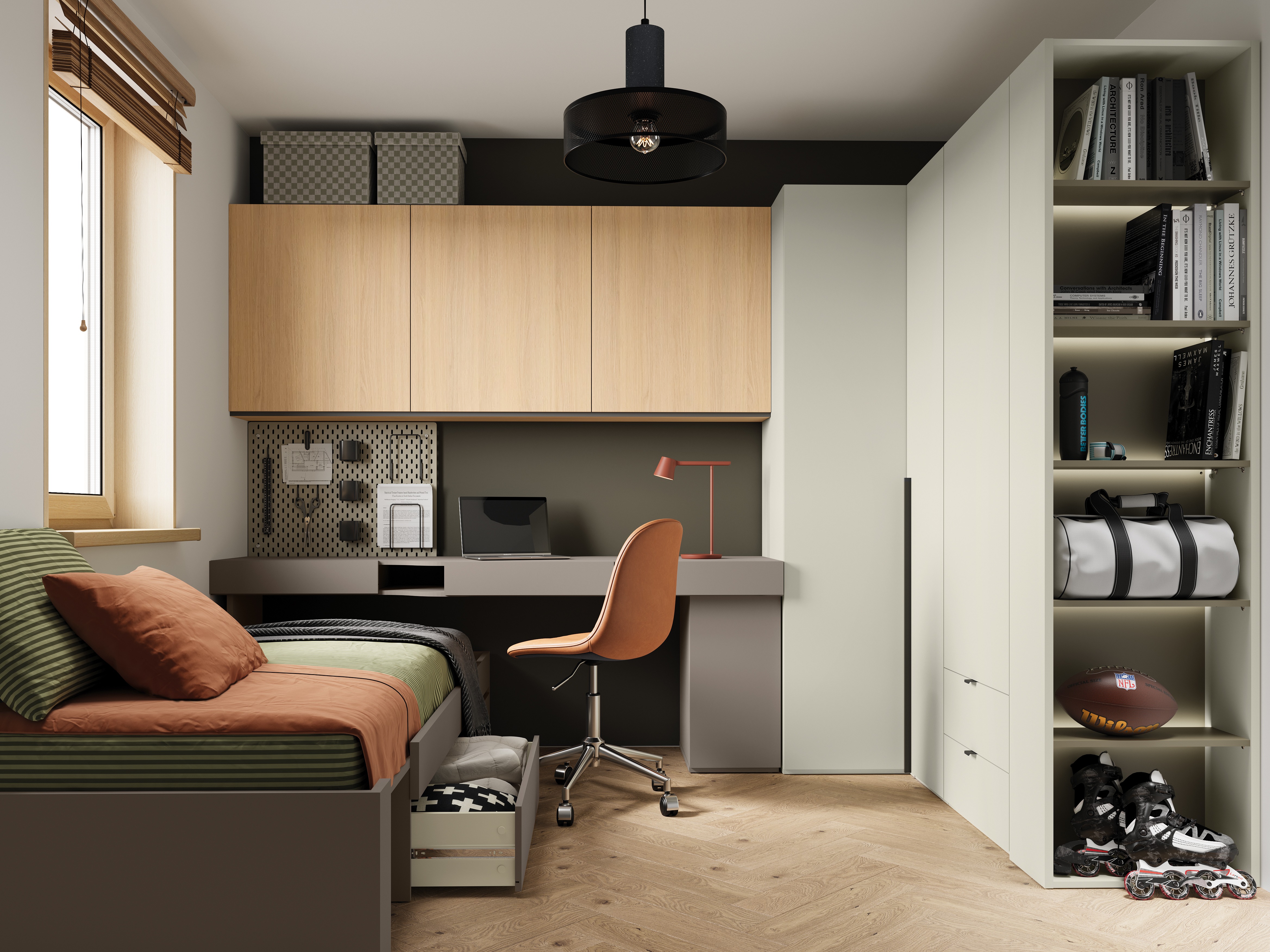 Armário suspenso Evareve 105