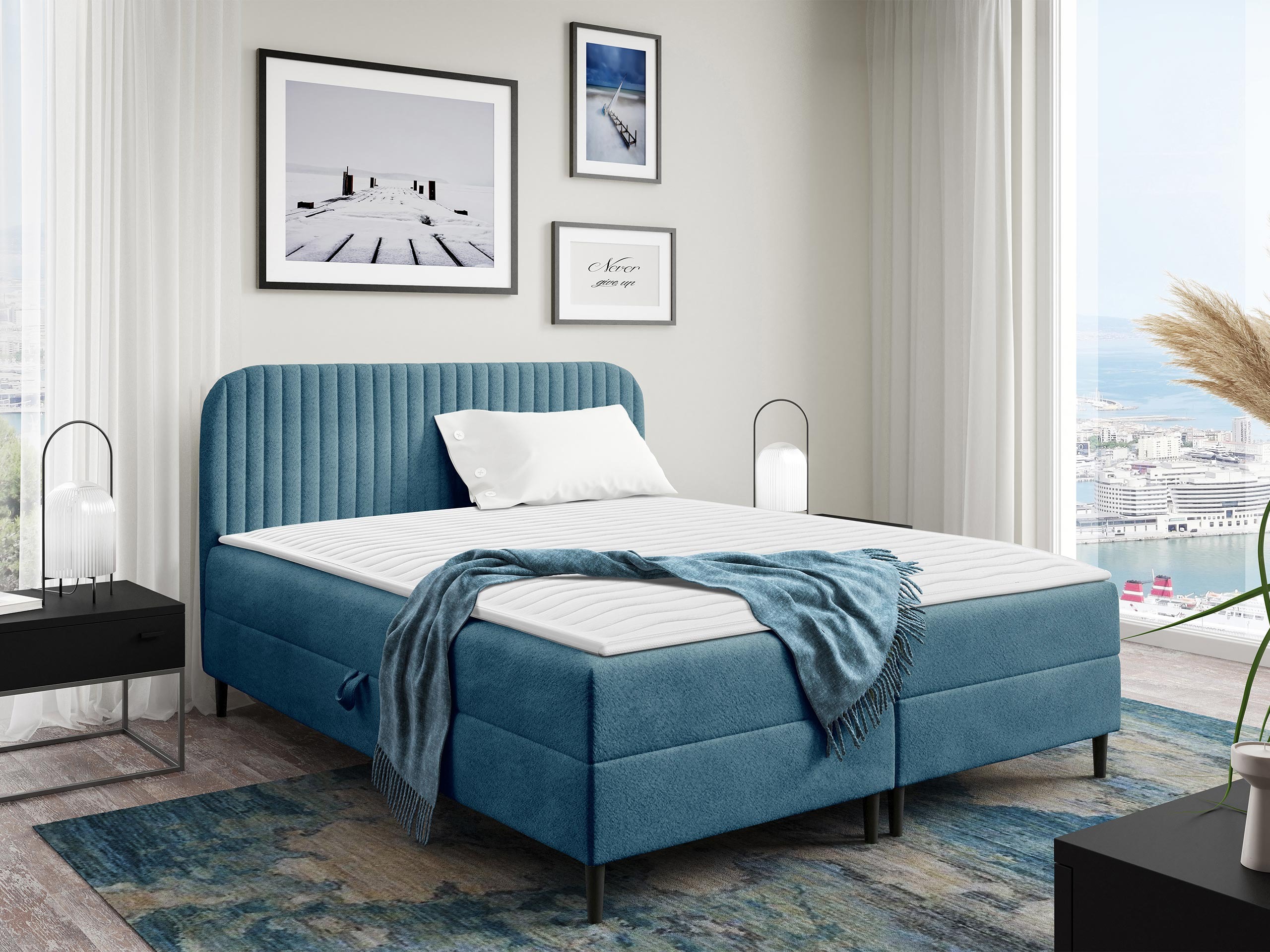 Cama continental Baltimore 200 (Coral 10)