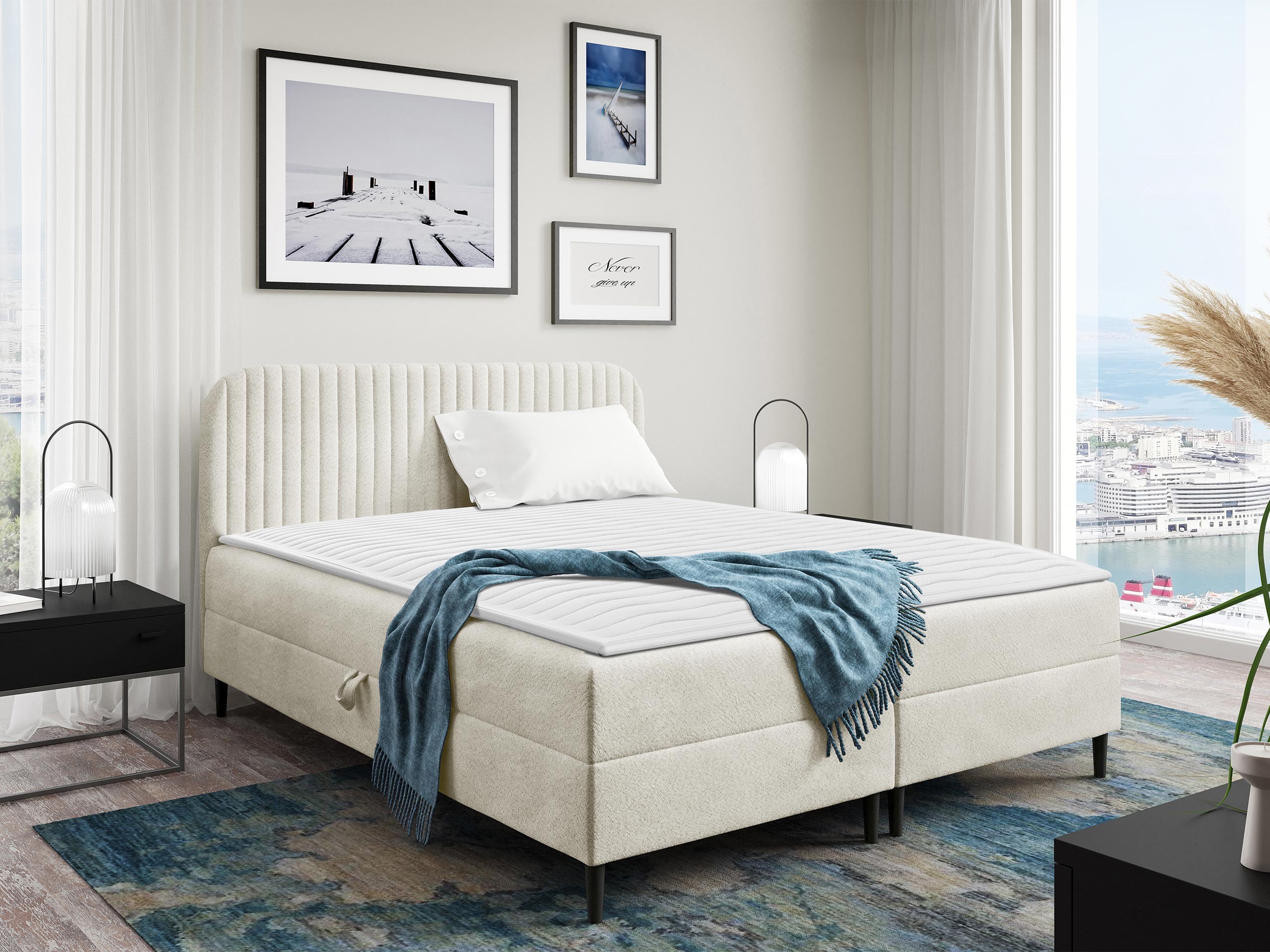 Cama continental Rivus (Coral 15)