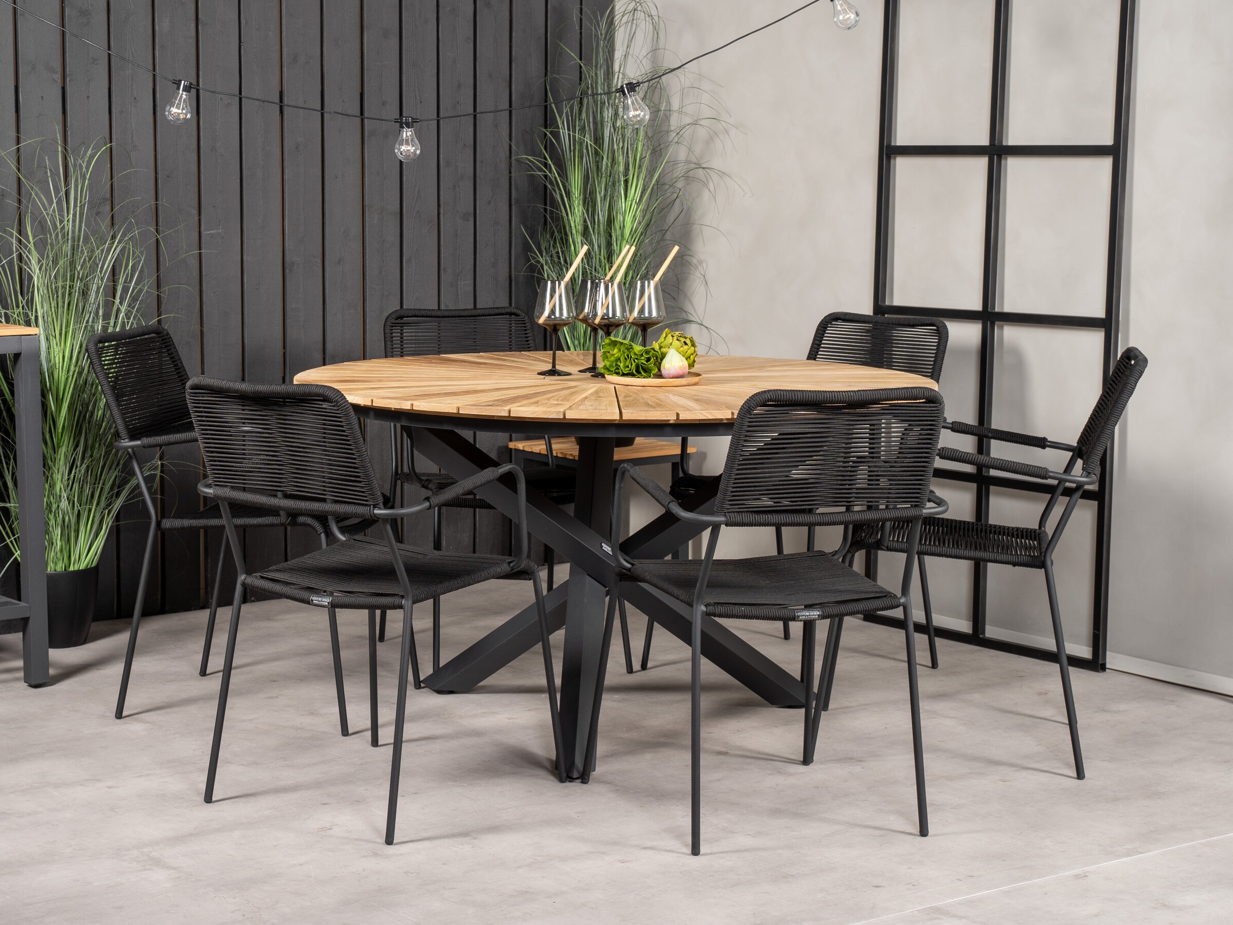 Conjunto de mesa e cadeiras Dallas 3623