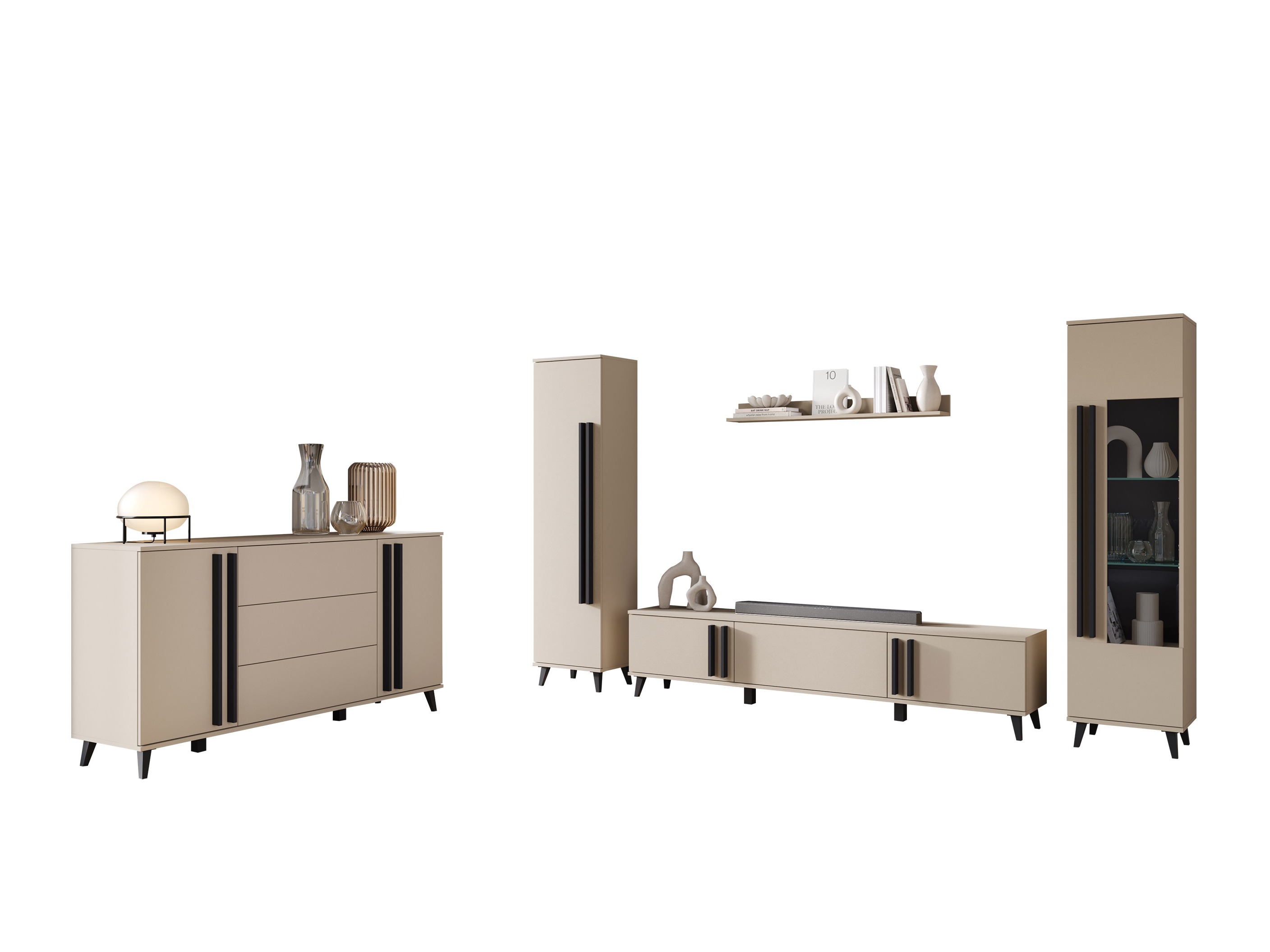 Conjunto para sala de estar Temora 105 (Congo)