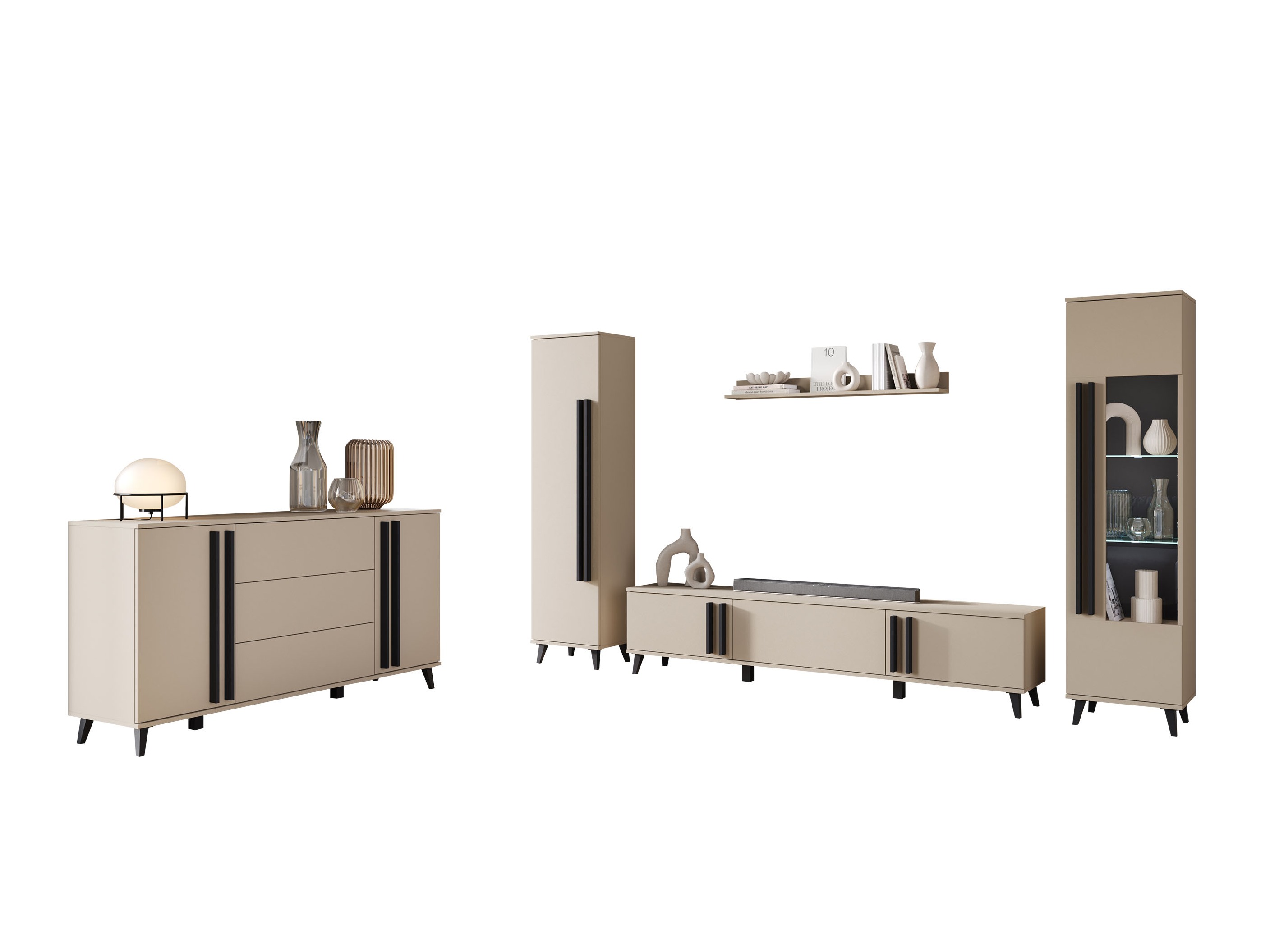 Conjunto para sala de estar Temora 105 (Congo)