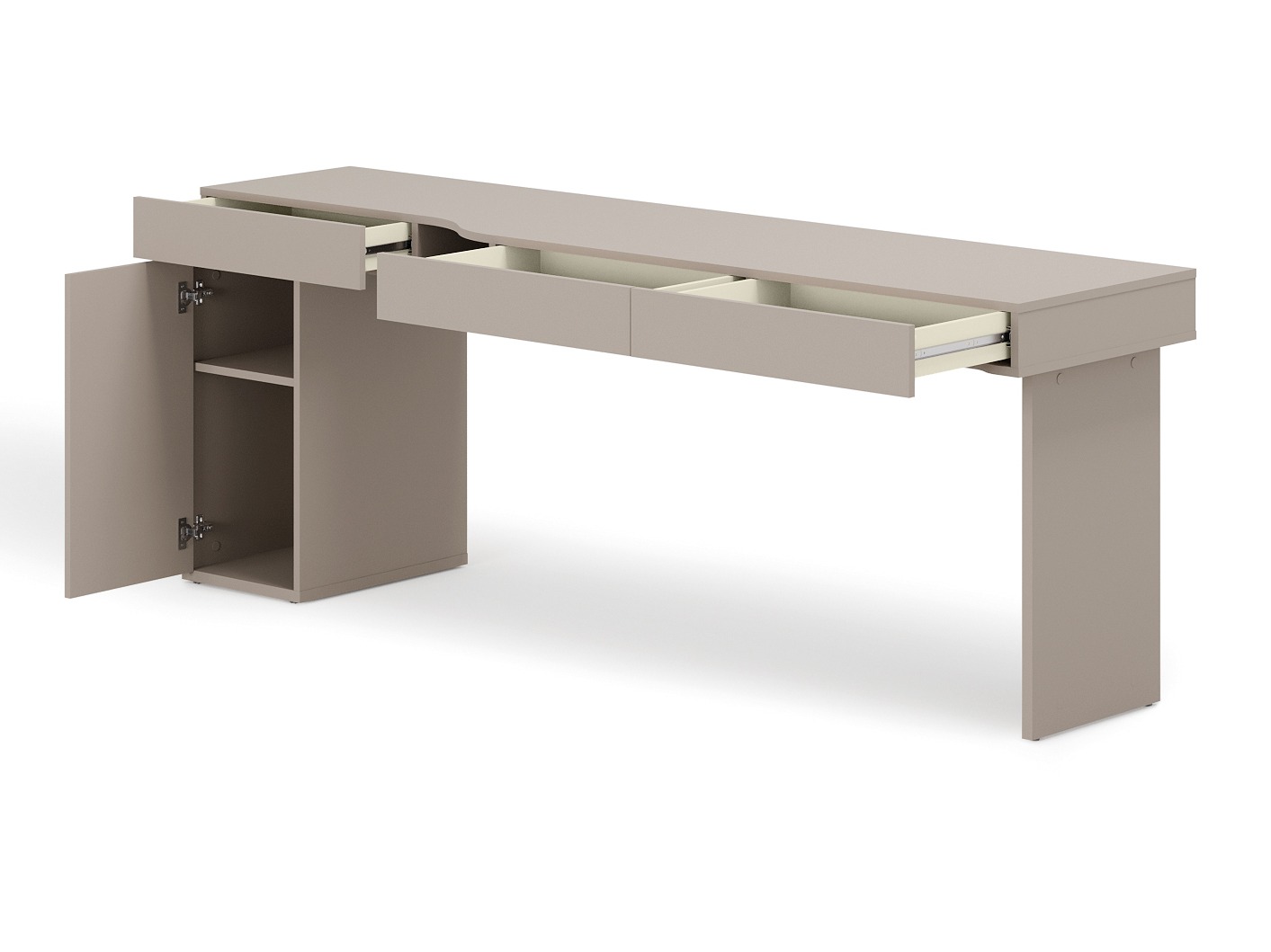 Mesa de escritório Evareve 110 (Direita)