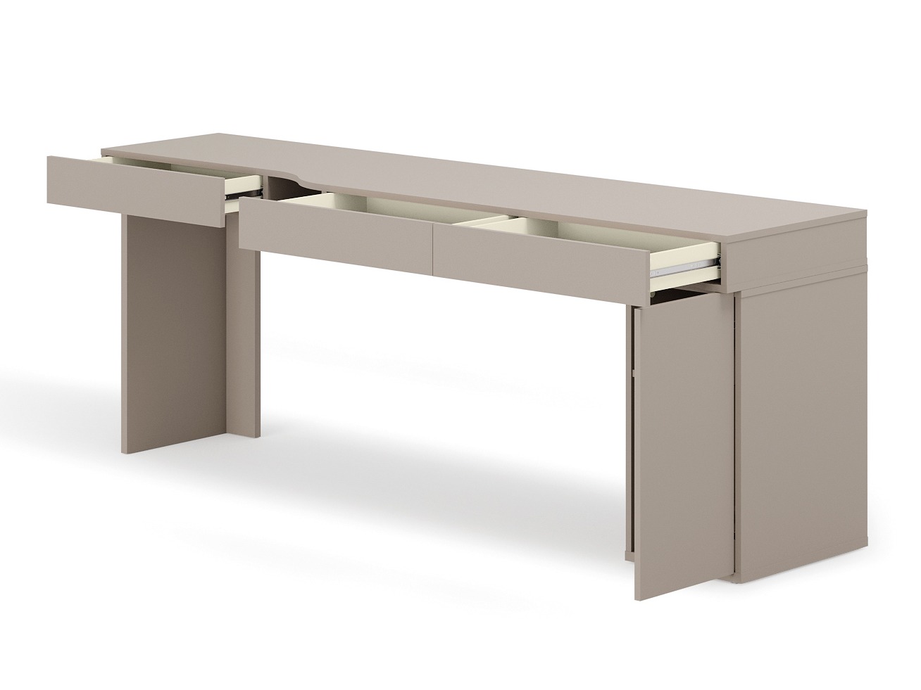 Mesa de escritório Evareve 110 (Direita)