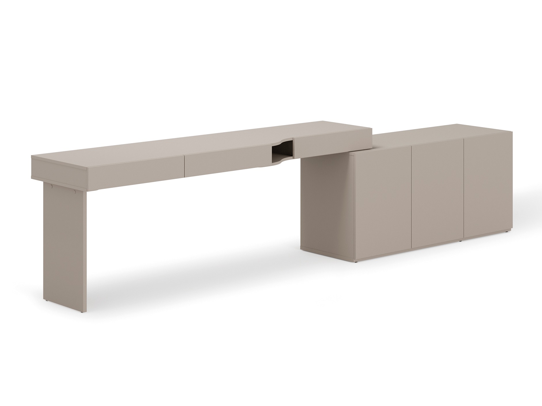 Mesa de escritório Evareve 111 (Esquerda)
