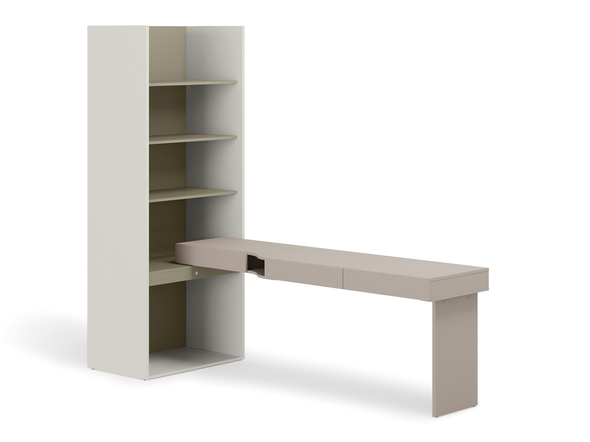 Conjunto para escritório em casa Evareve 120 (Direita)