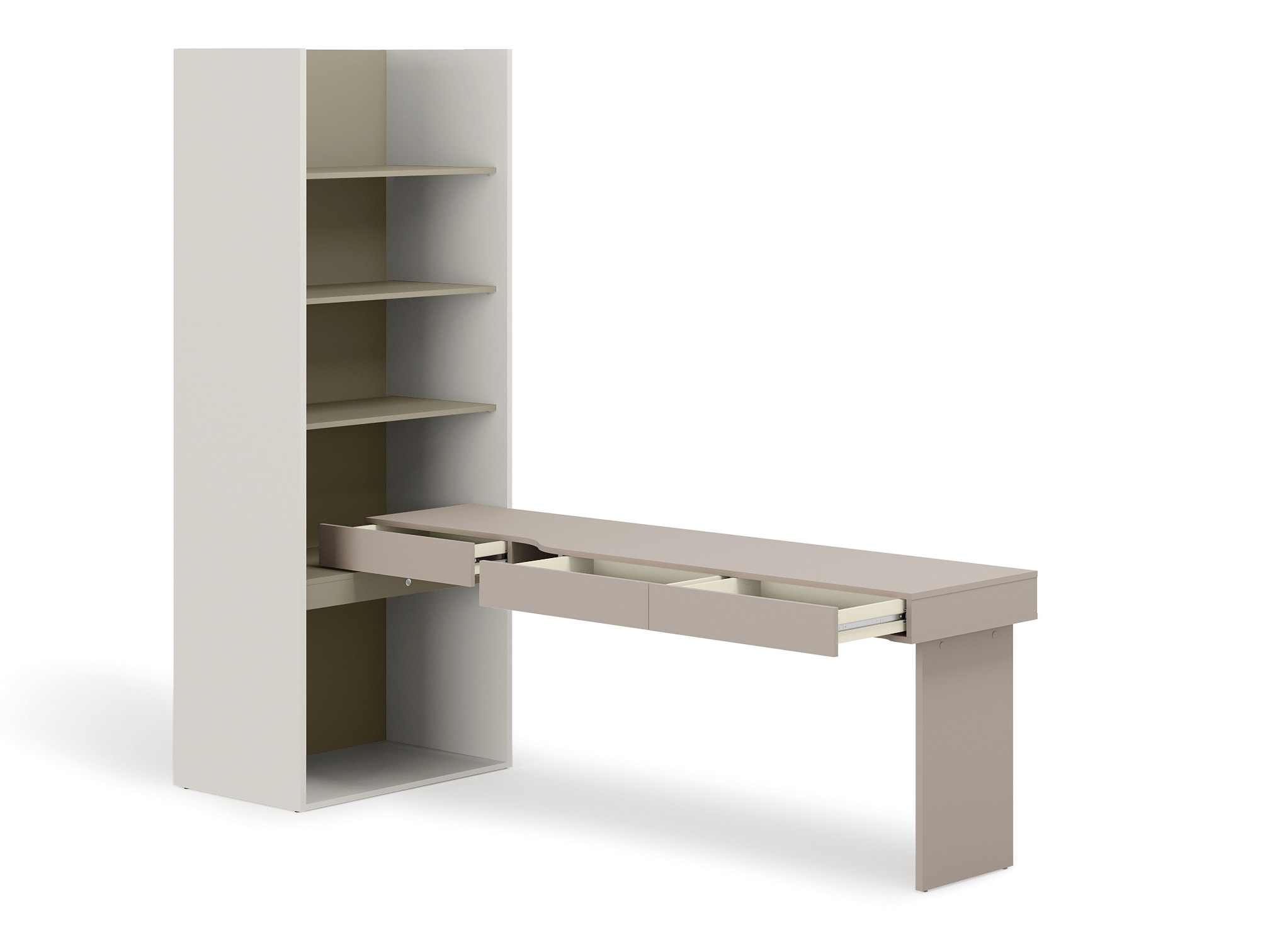 Conjunto para escritório em casa Evareve 120 (Direita)
