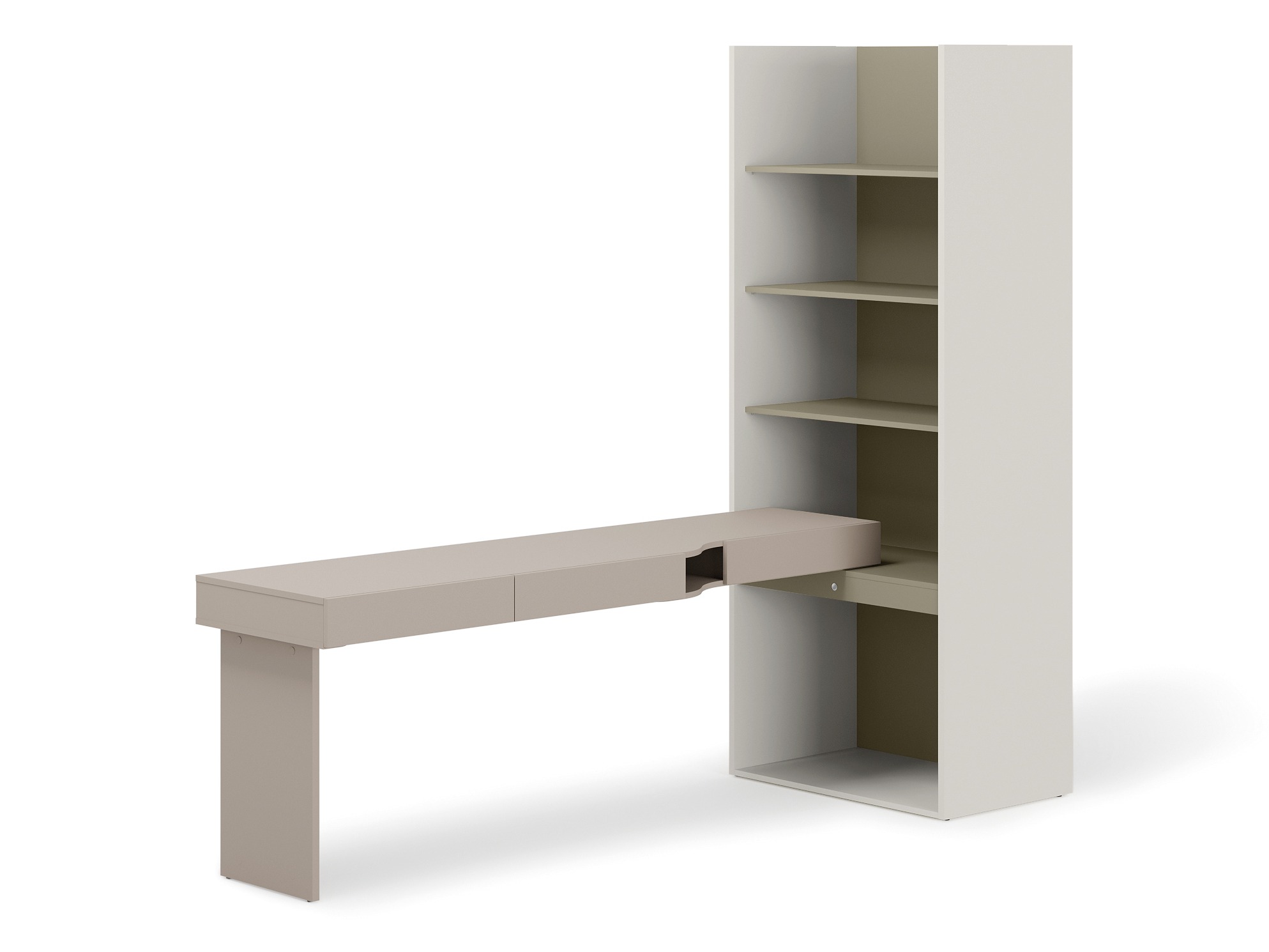 Conjunto para escritório em casa Evareve 120 (Esquerda)