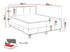 Cama continental Baltimore 201 (Coral 20)