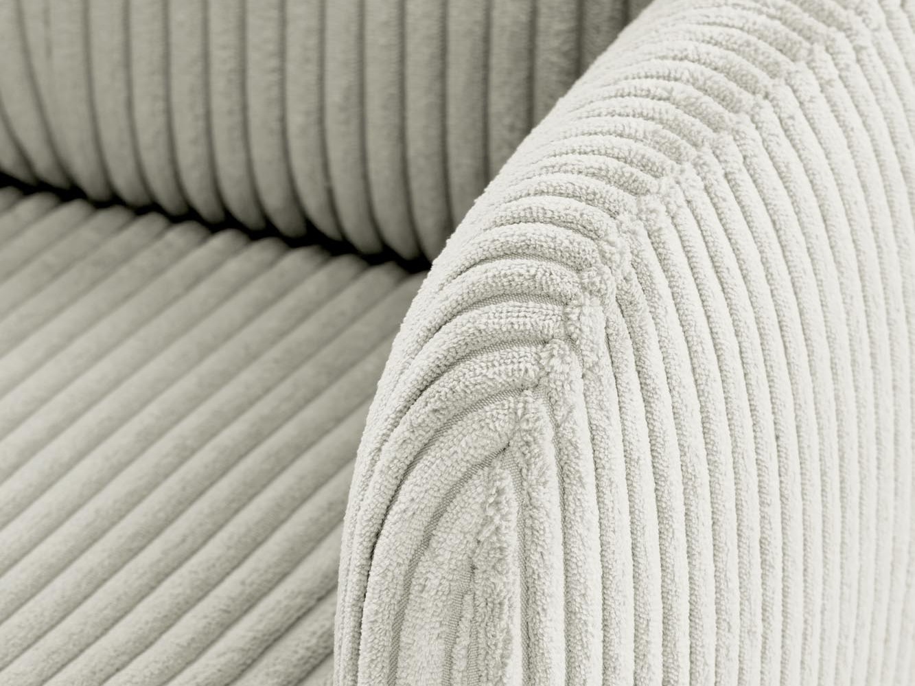 Cadeira de escritório Houston 2005 (Cinzento claro + Branco)