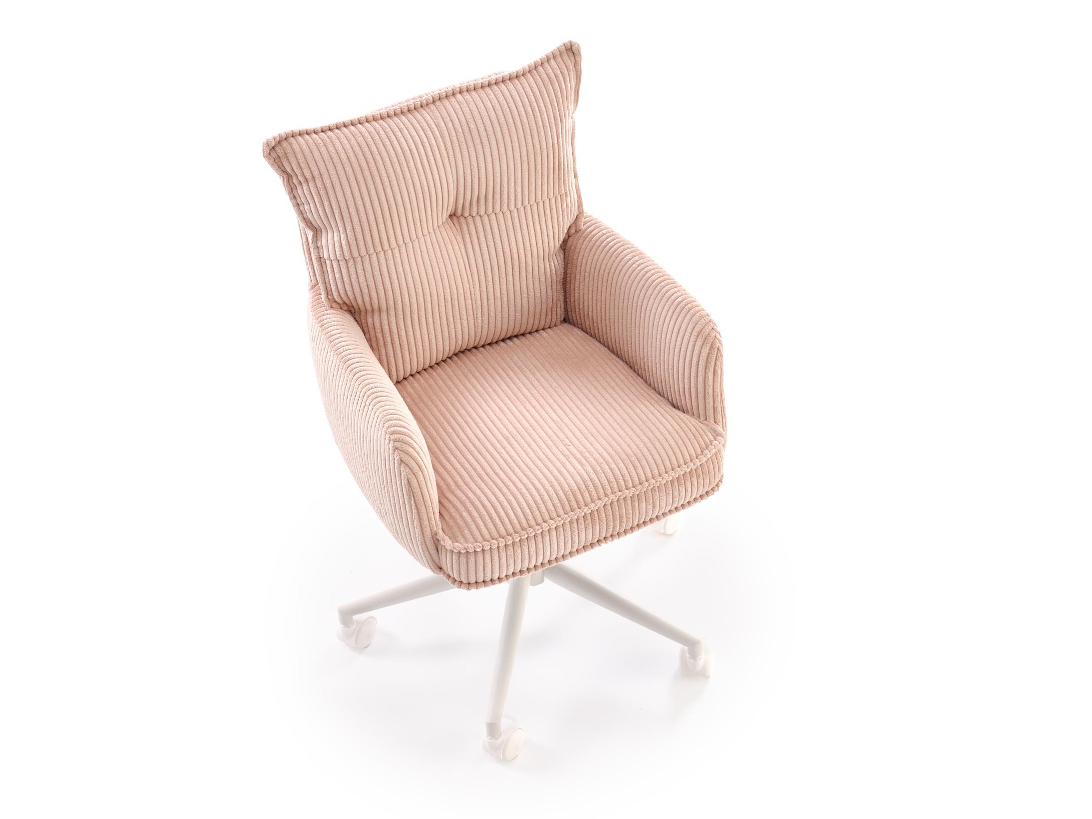 Cadeira de escritório Houston 2005 (Rosé + Branco)